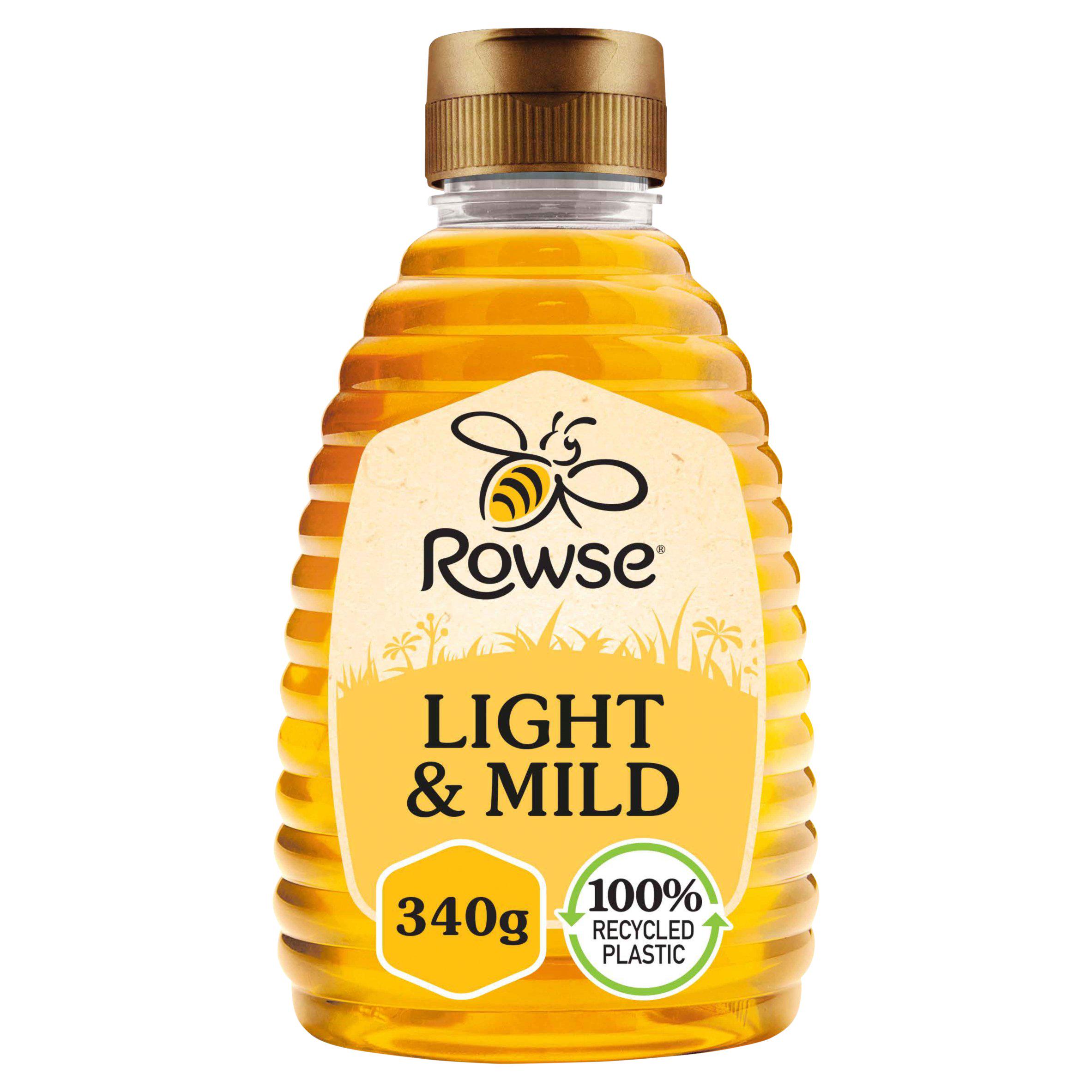 Rowse Light & Mild Squeezy Honey