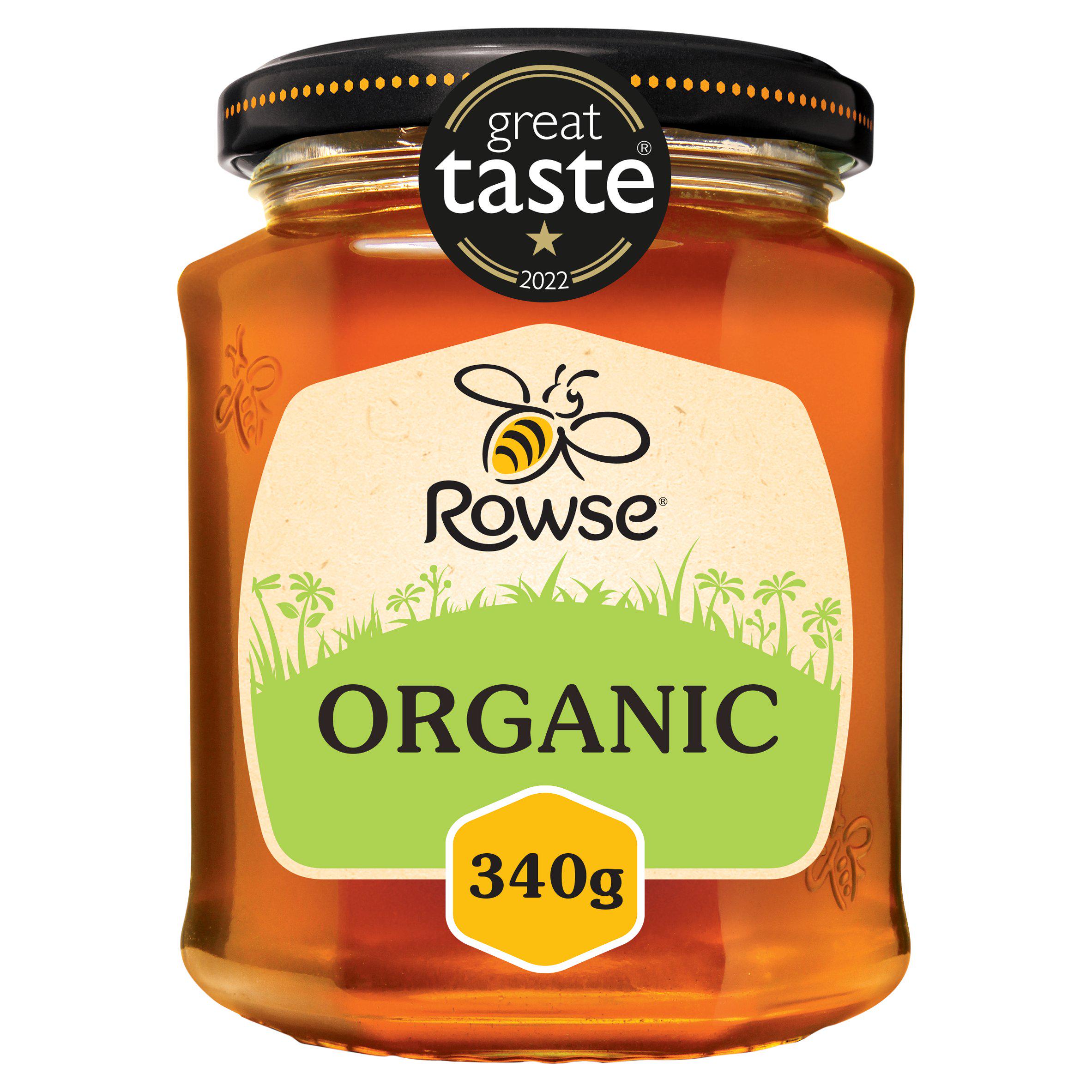 Rowse Organic Clear Honey