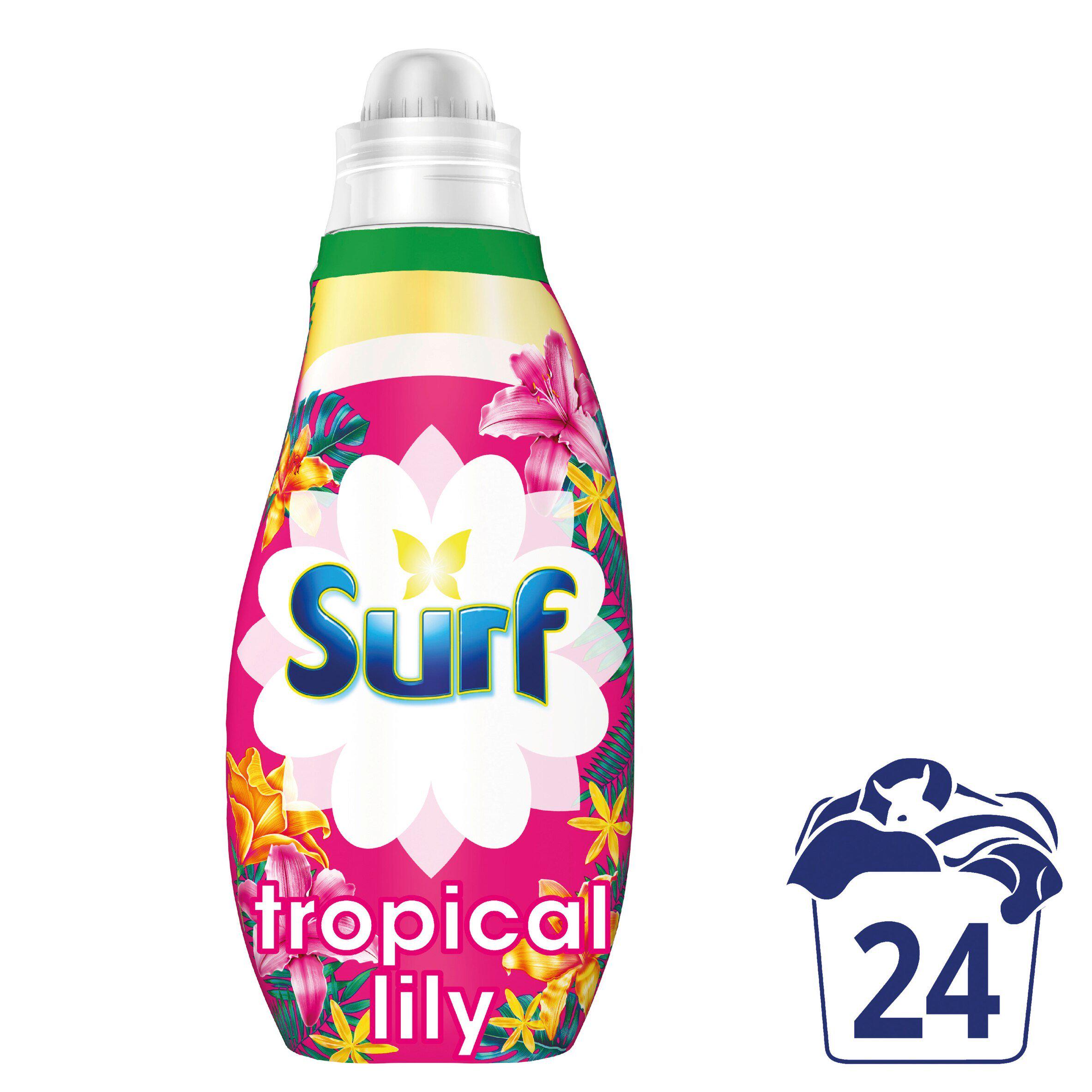 Concentrated Liquid Laundry Detergent Tropical Lily 24 washes