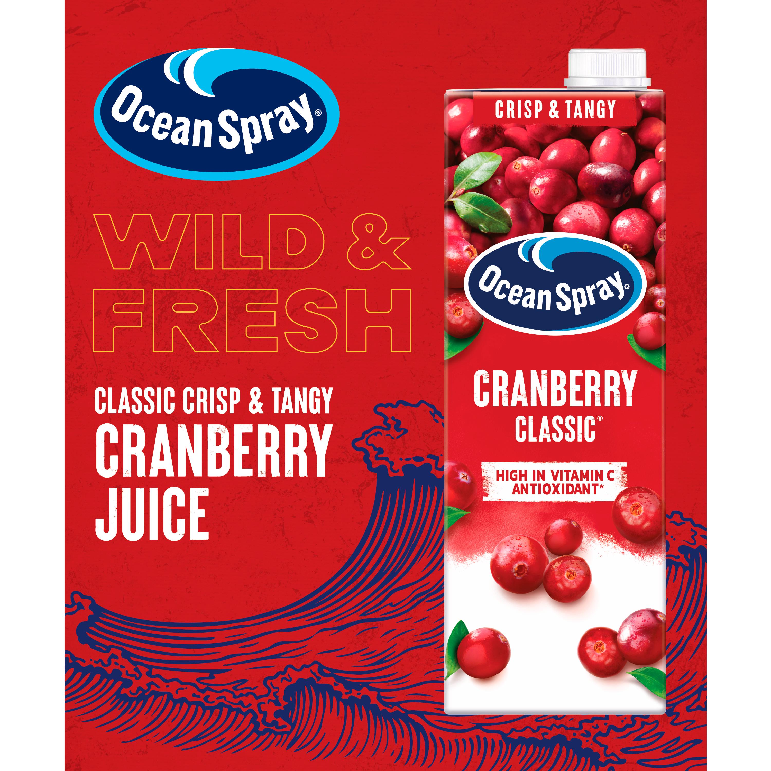 Ocean Spray Cranberry Classic 1L thumbnail 4