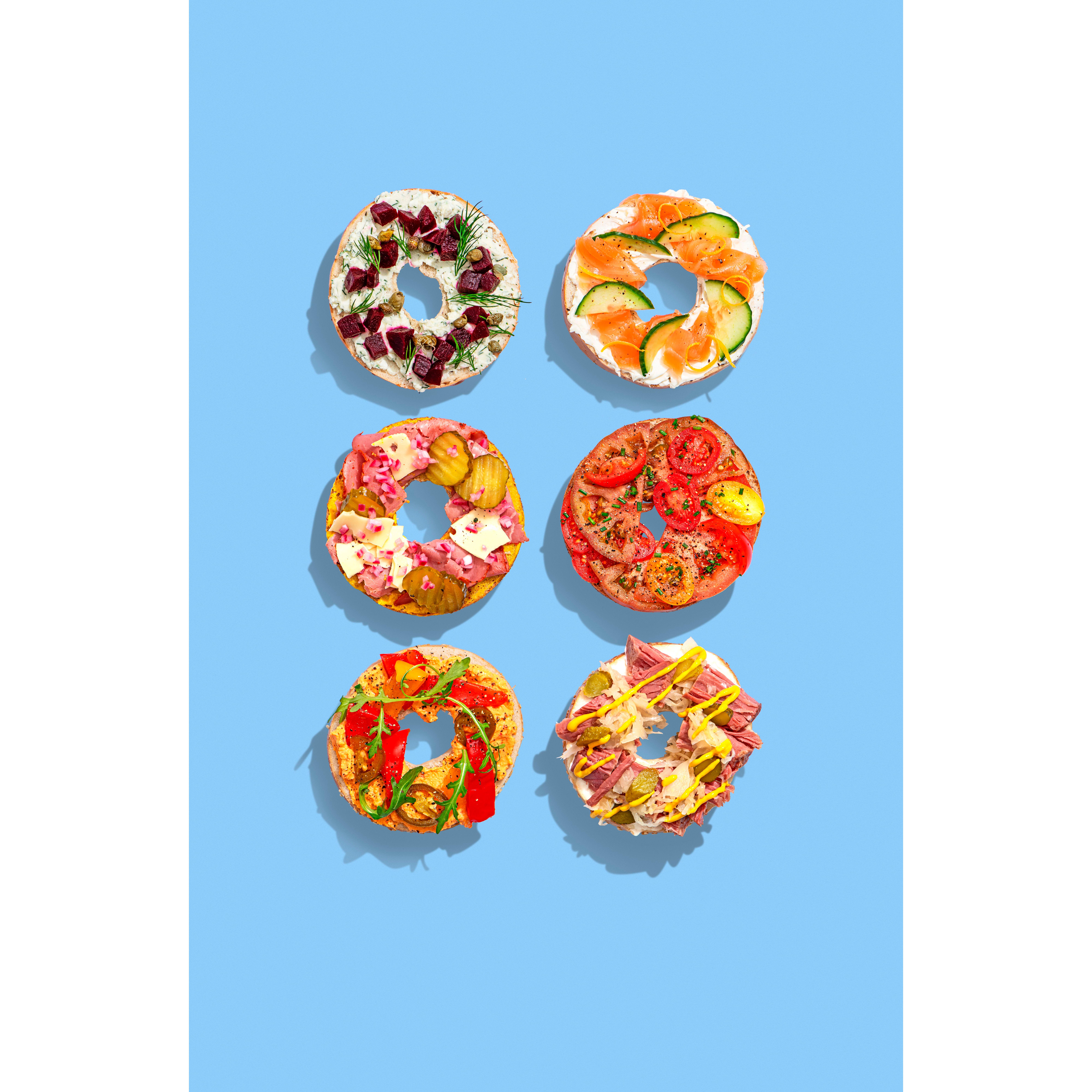 New York Bakery Co. Bagels, Wholemeal x5 thumbnail 2