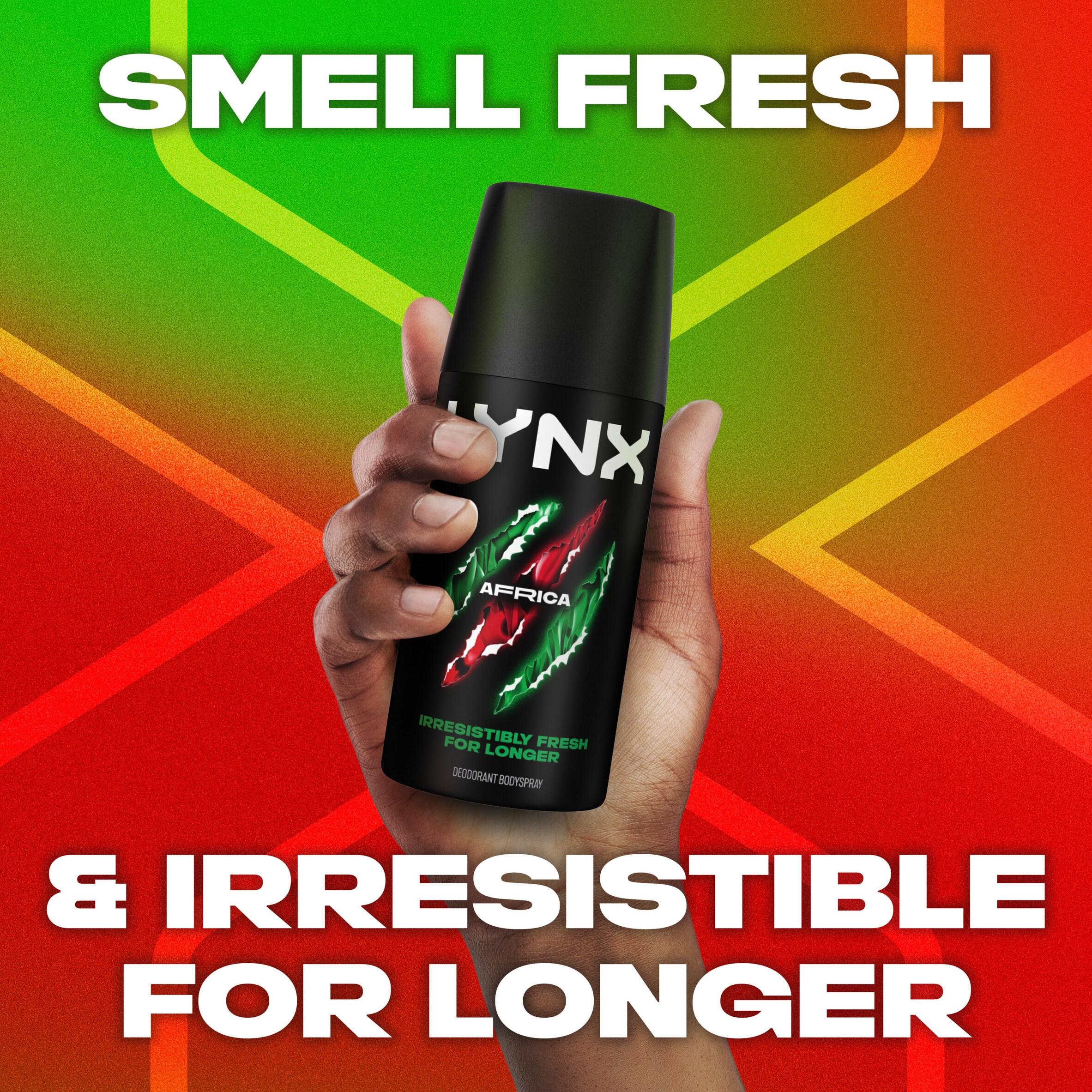Lynx Africa 48h Deodorant Body Spray for Men Travel Size 35ml thumbnail 2