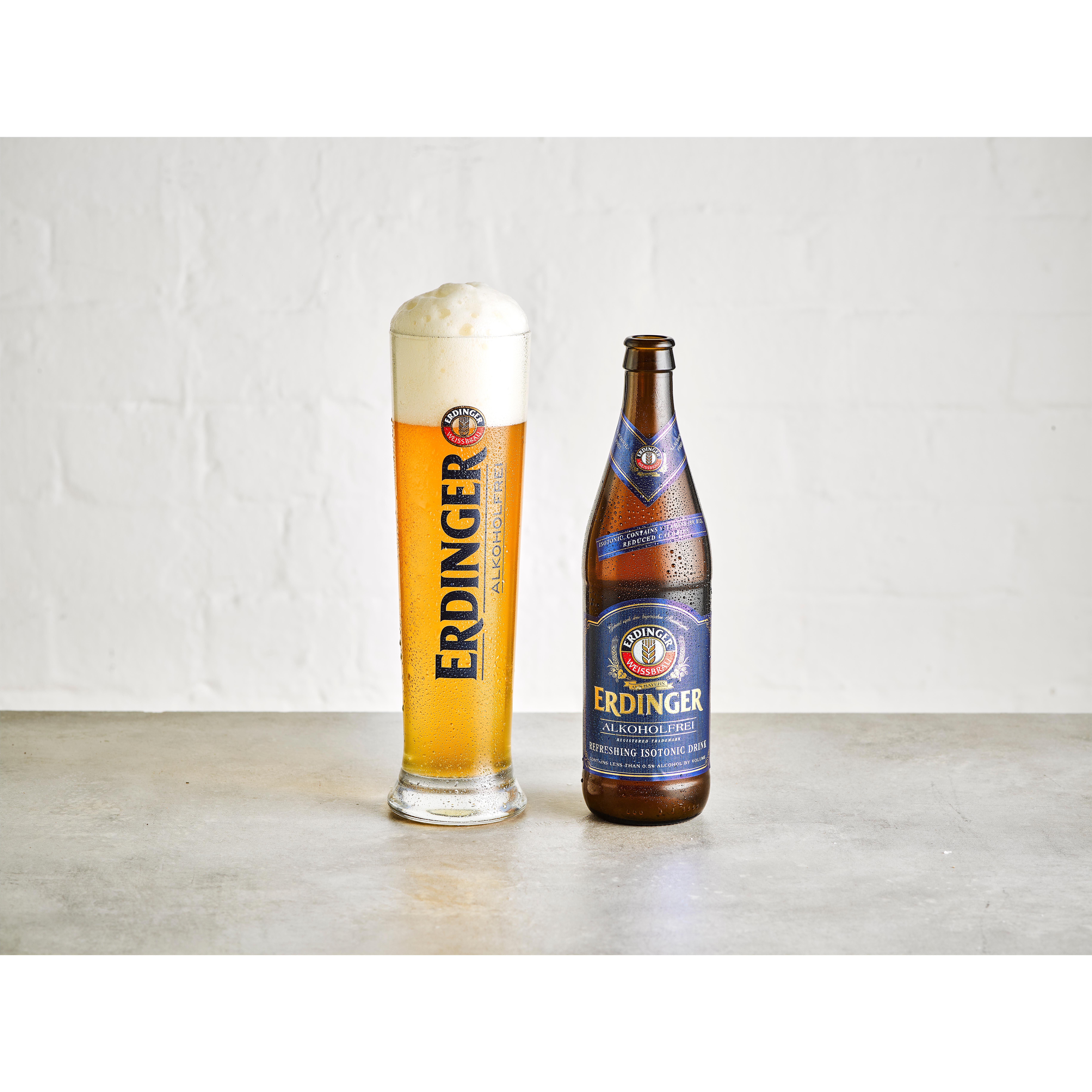 Erdinger Alkoholfrei 0.5% Low Alcohol Wheat Beer 500ml thumbnail 2