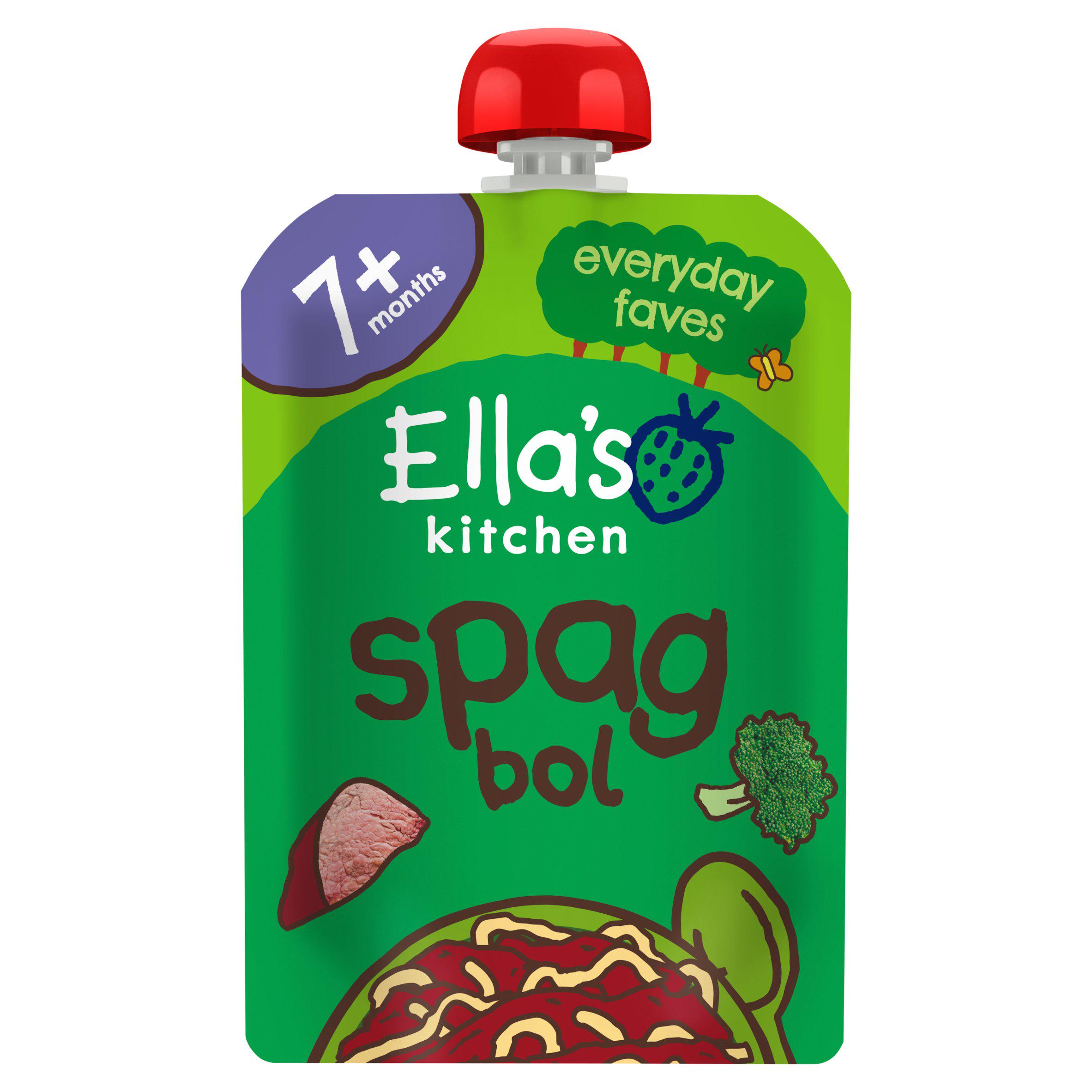 Ella's Kitchen Organic Spag Bol Baby Food Pouch 7+ Months 130g