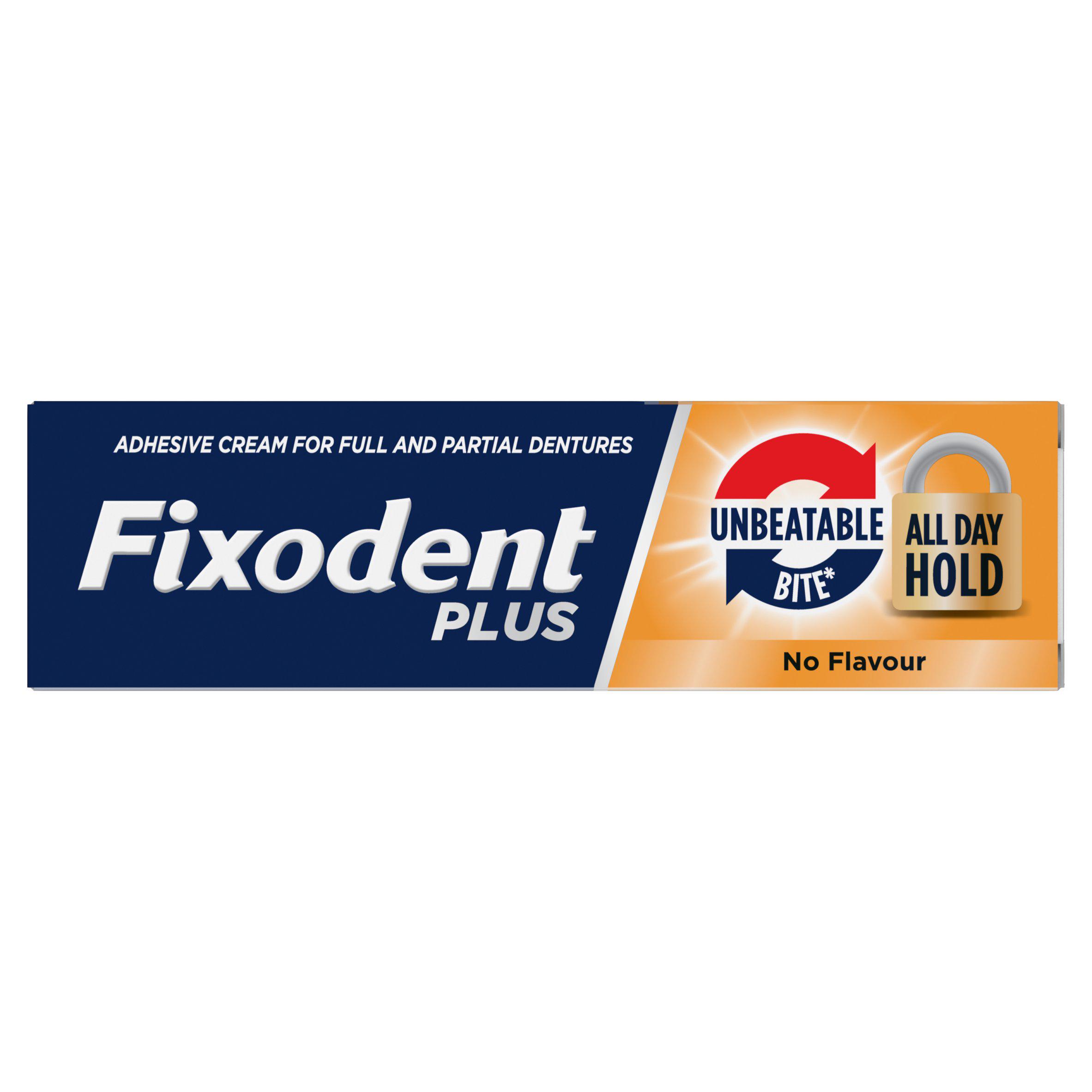 Fixodent Plus Dual Power Denture Adhesive Cream 40g