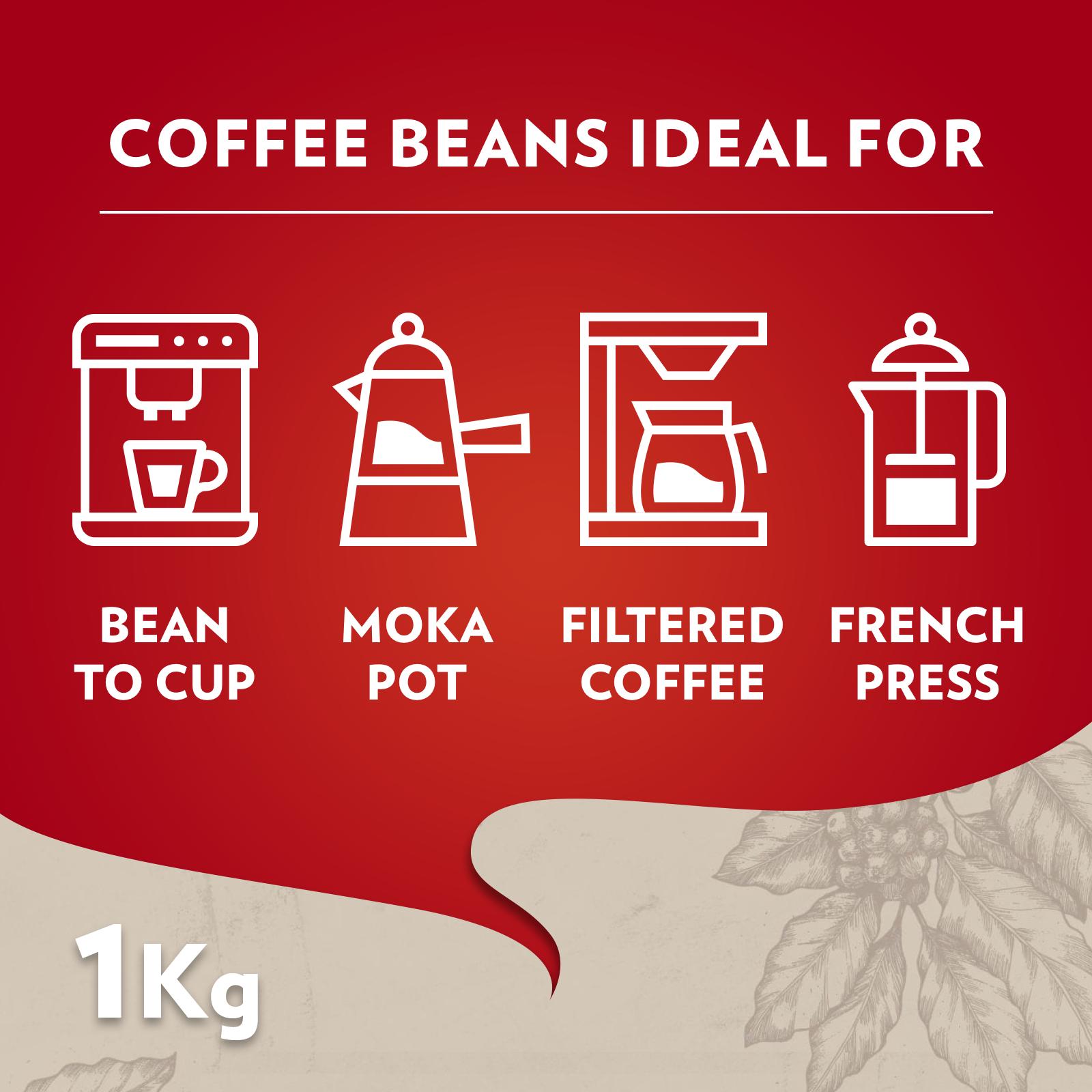 Lavazza Qualita Rossa Coffee Beans 1kg thumbnail 6