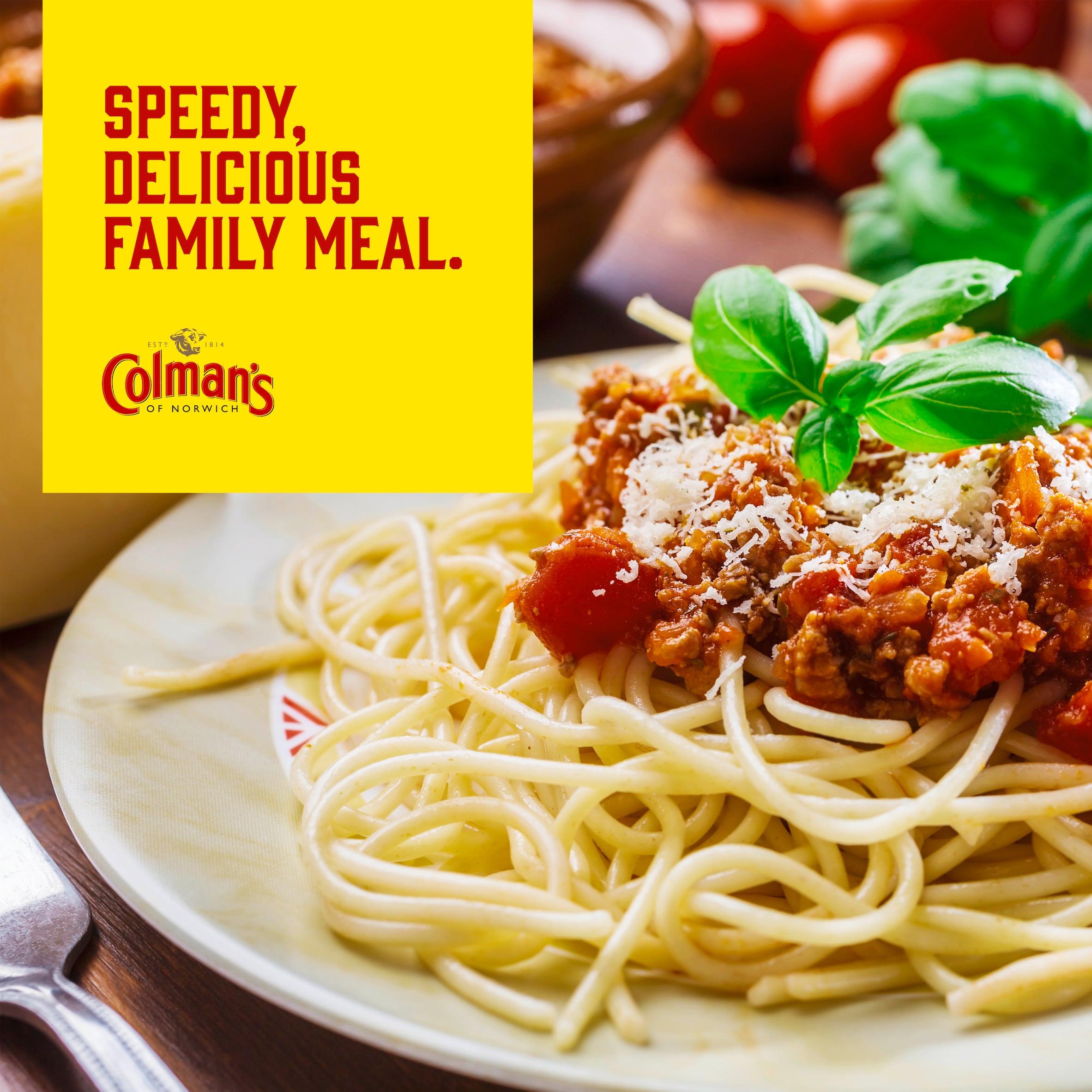 Colman's Recipe Mix Spaghetti Bolognese 44g thumbnail 5