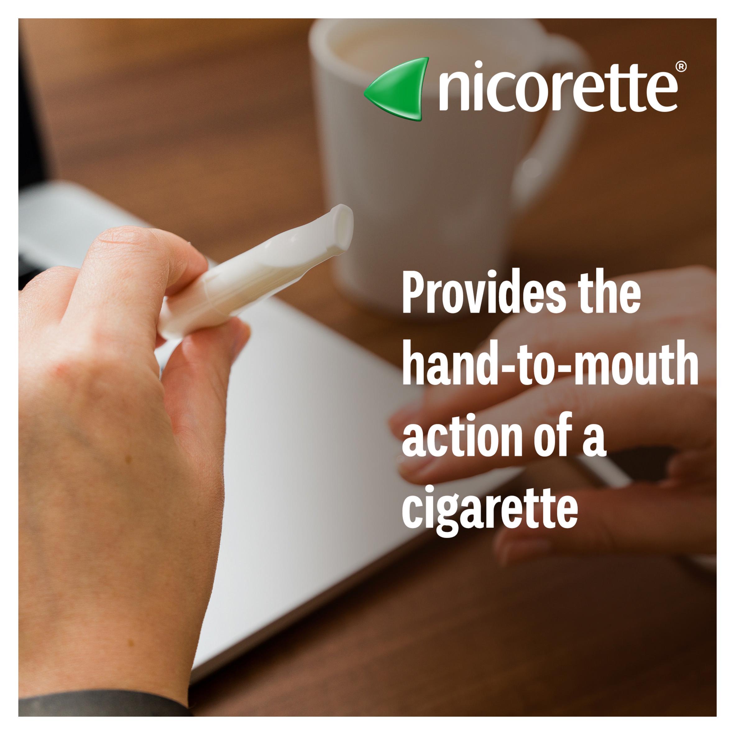 Nicorette Inhalator Cartridges Quit Smoking Aid x20 15mg thumbnail 2