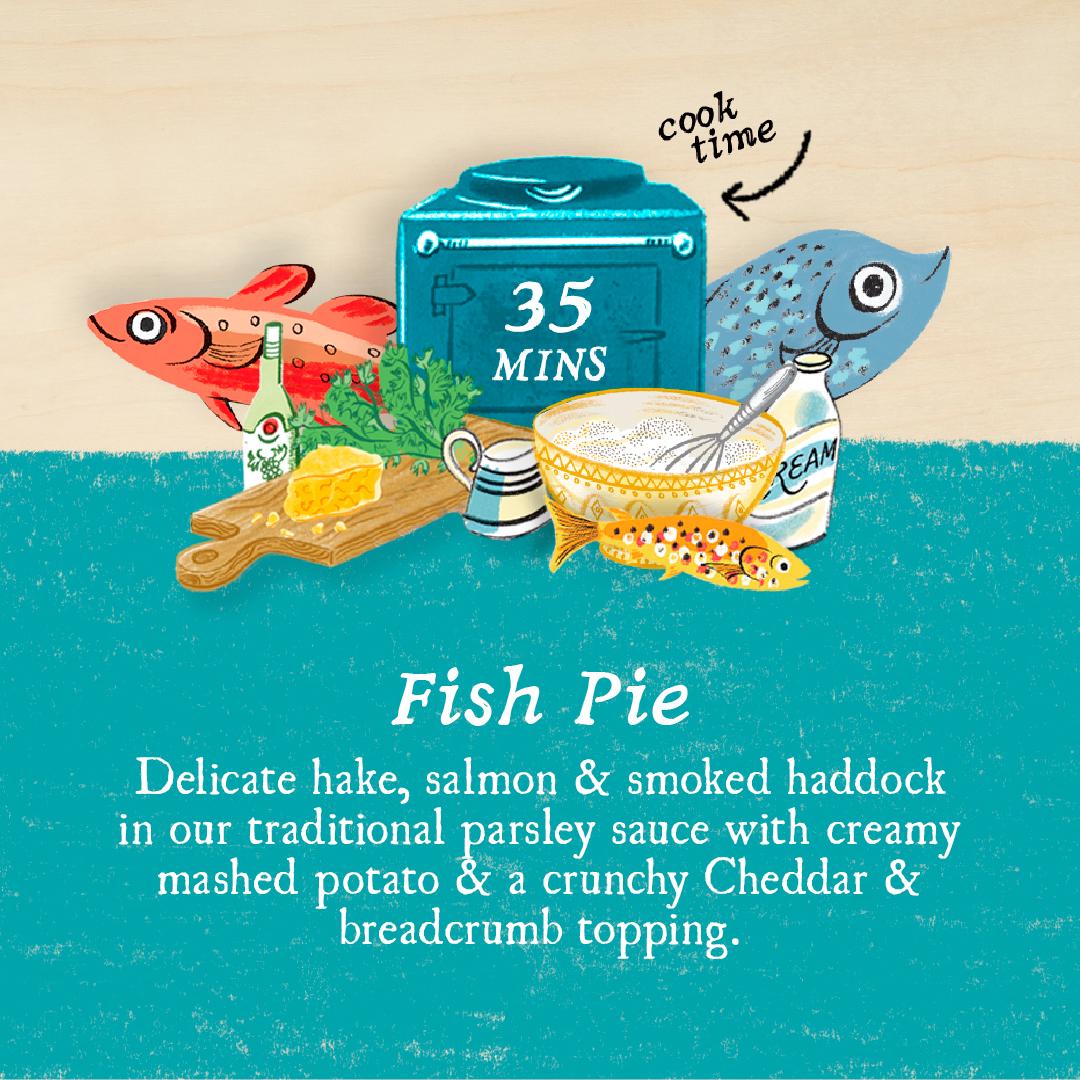 Charlie Bigham's Fish Pie 655g (Serves 2) thumbnail 4