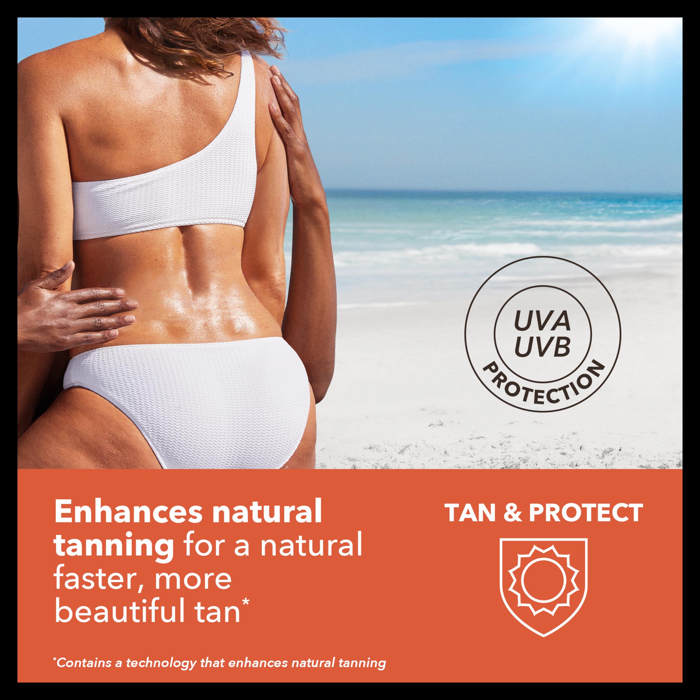 Piz Buin 150ml Tan & Protect Tan Intensifying SPF 15 Sun Oil Lotion thumbnail 3