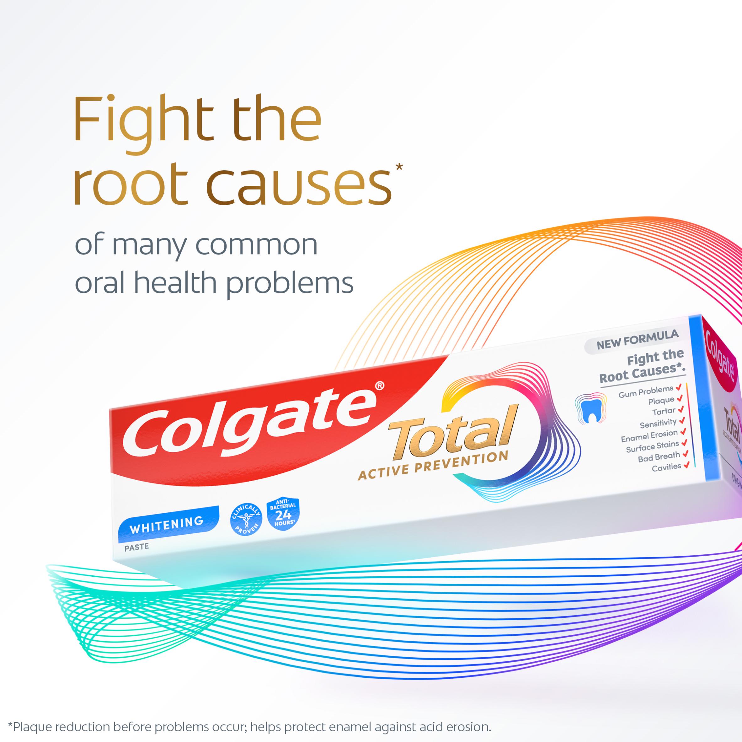 Colgate Total Active Prevention Teeth Whitening Toothpaste 75ml thumbnail 2