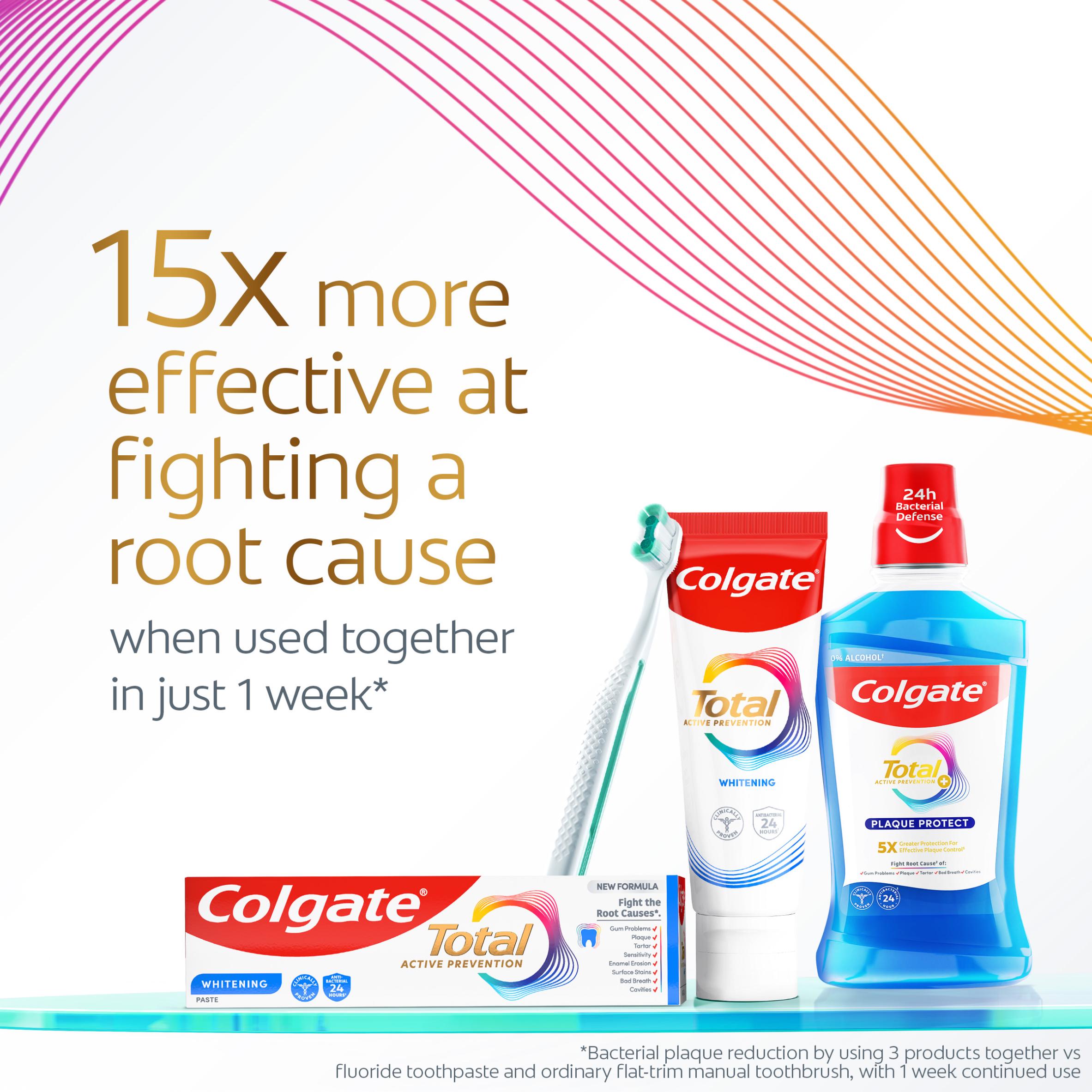 Colgate Total Active Prevention Teeth Whitening Toothpaste 75ml thumbnail 5