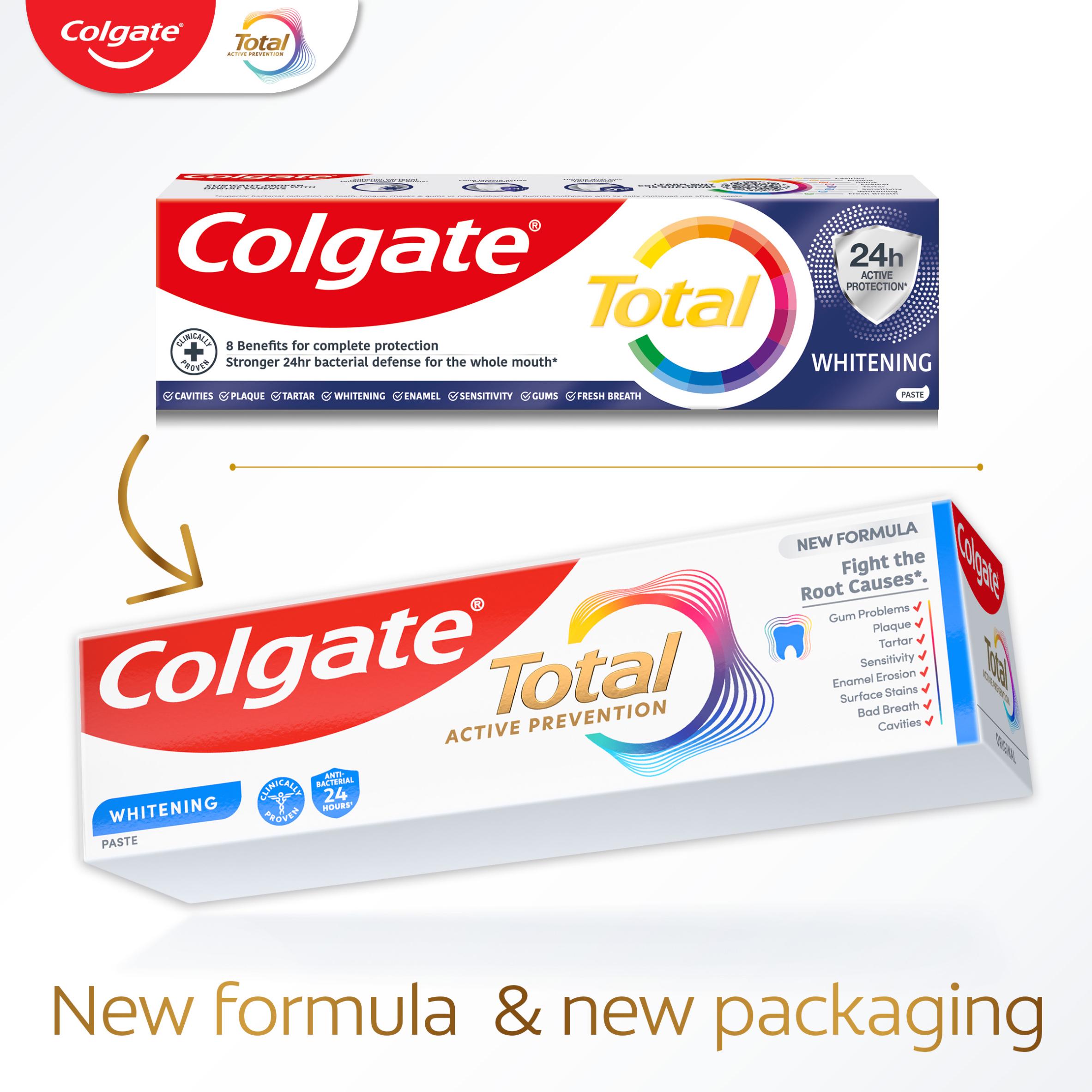 Colgate Total Active Prevention Teeth Whitening Toothpaste 75ml thumbnail 6