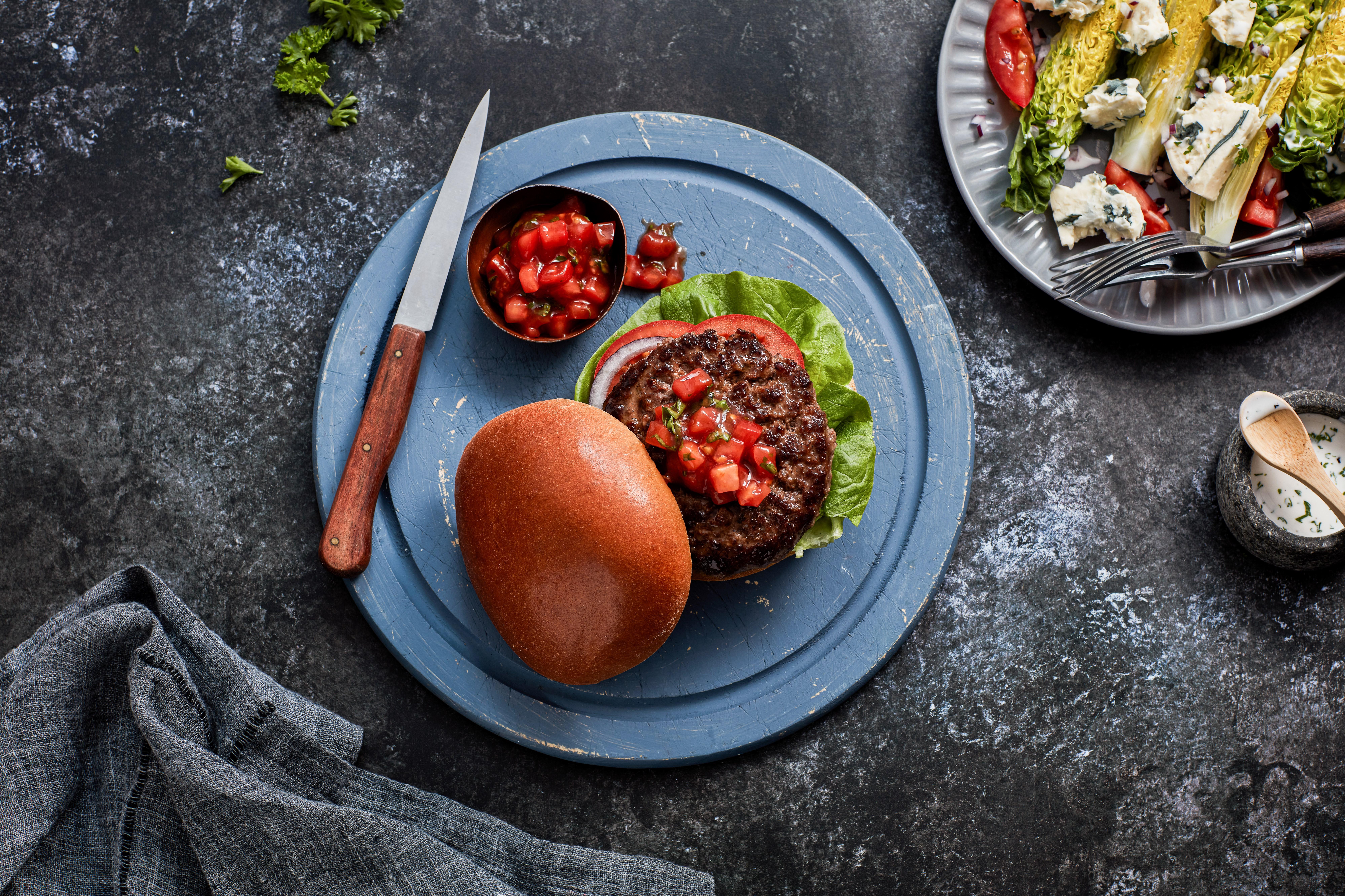 Sainsbury's 4 British Beef Steak Burgers, Taste the Difference 680g thumbnail 3