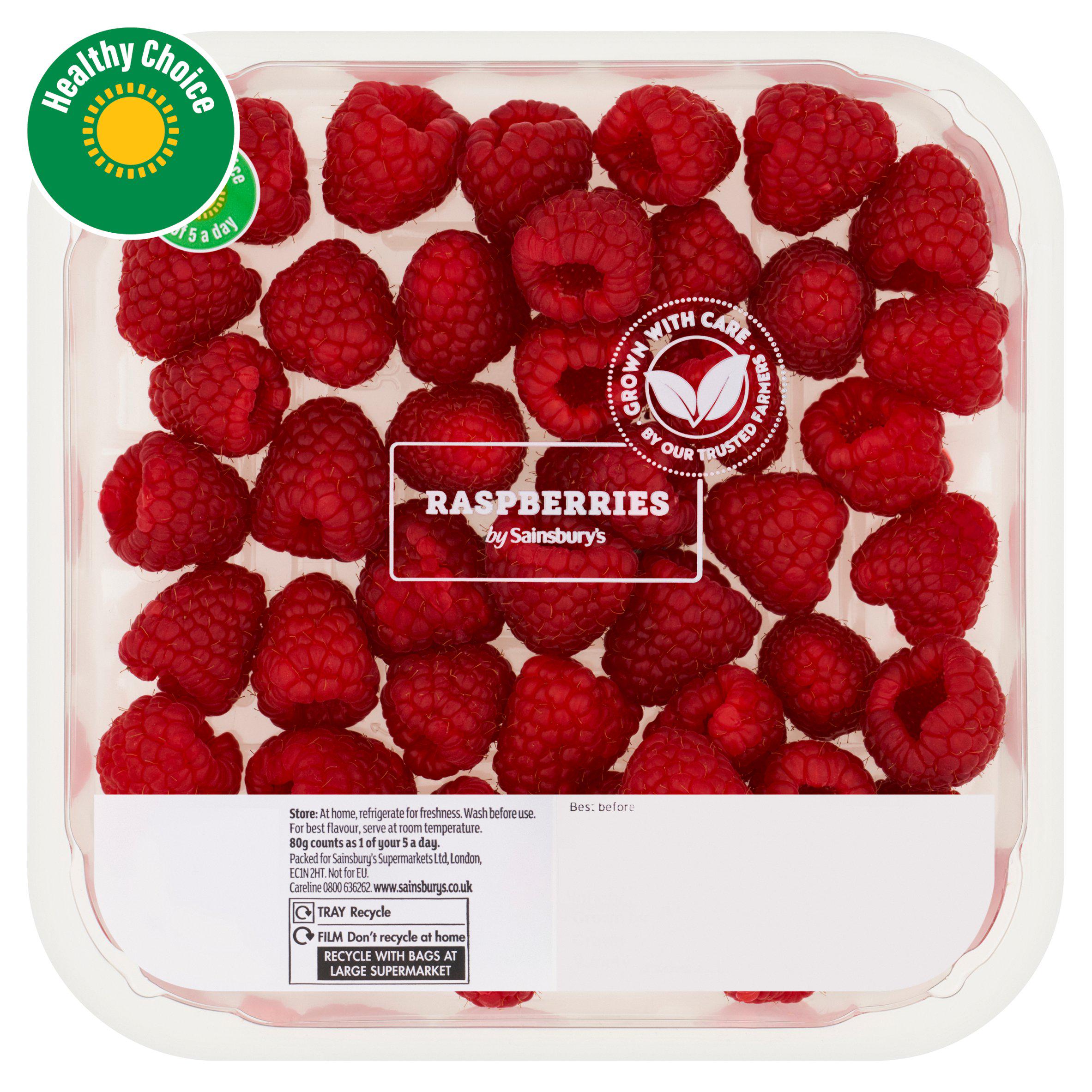 Sainsbury's Raspberries 250g