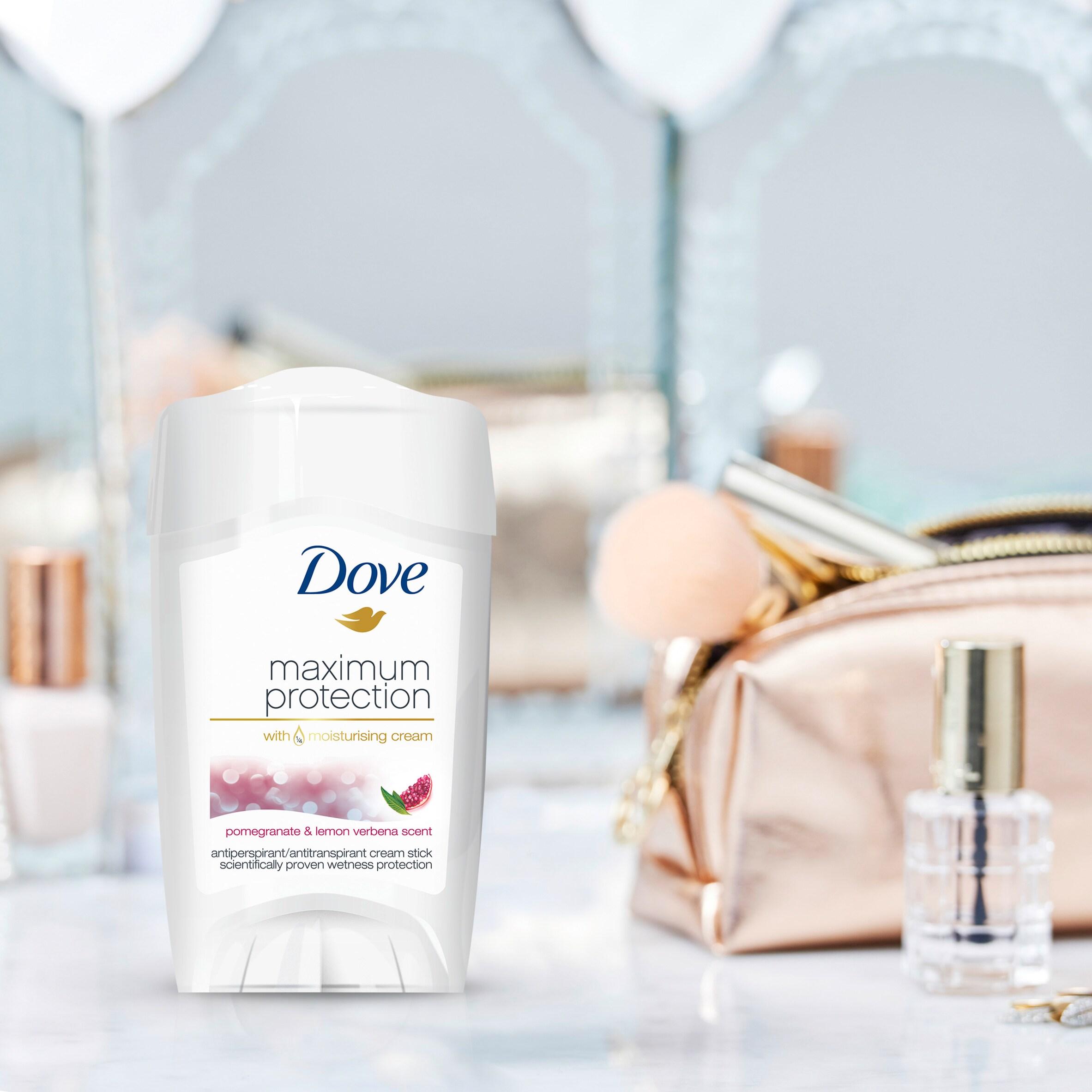 Dove Maximum Protection Anti-Perspirant Cream Stick Deodorant, Pomegranate & Lemon Verbena 45ml thumbnail 3