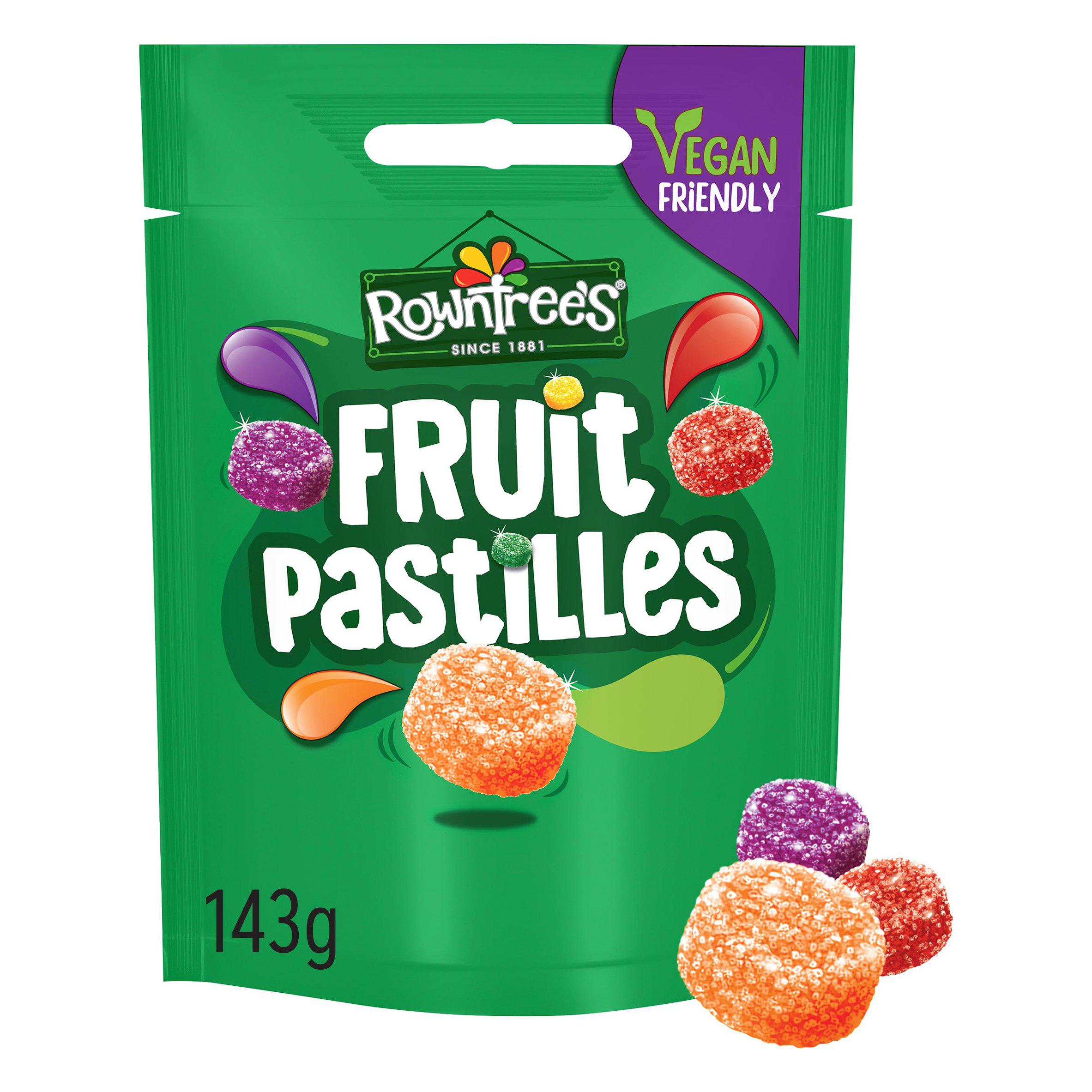 Rowntrees Fruit Pastilles Sweets Sharing Bag 143g