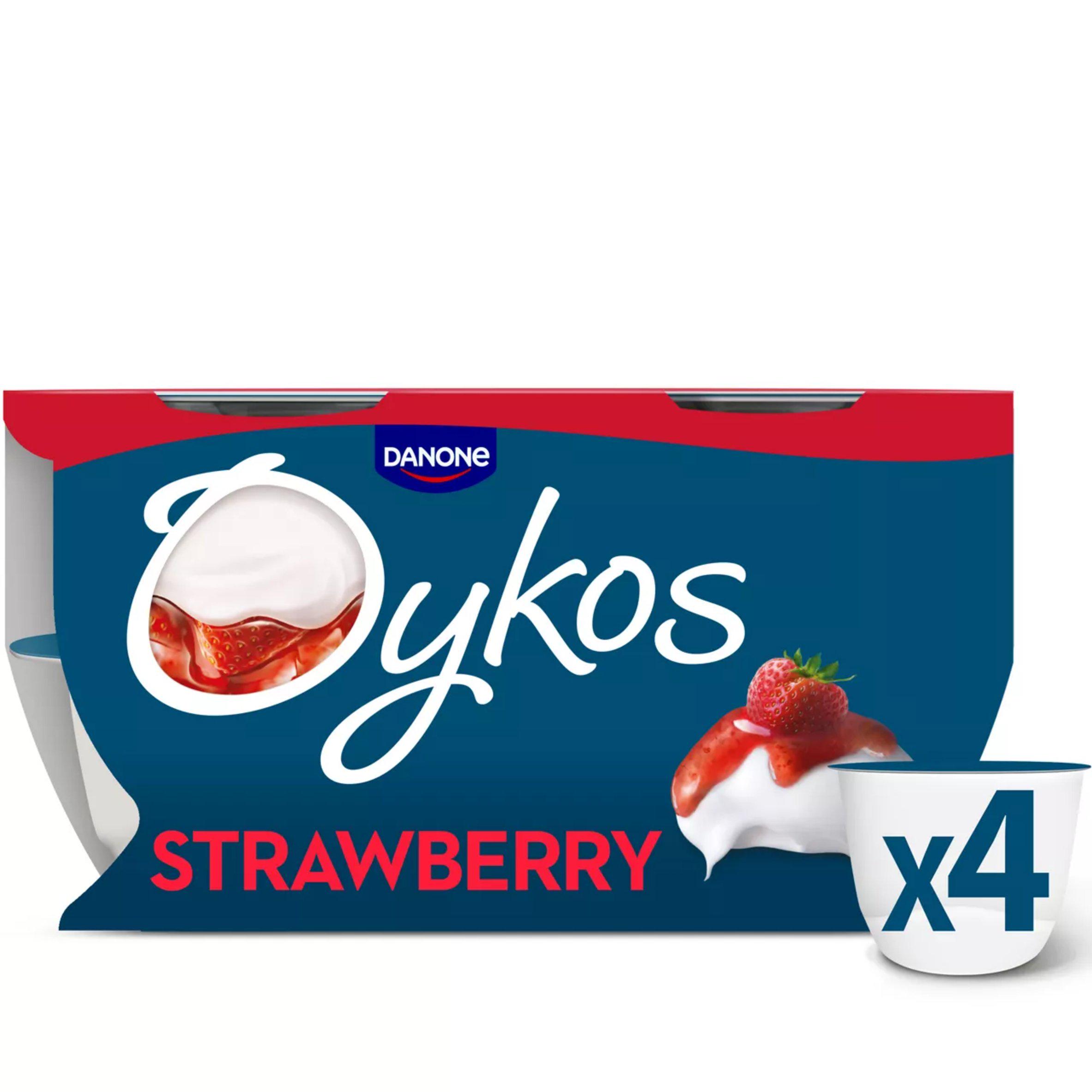 Oykos Strawberry Luxury Greek Style Yoghurt