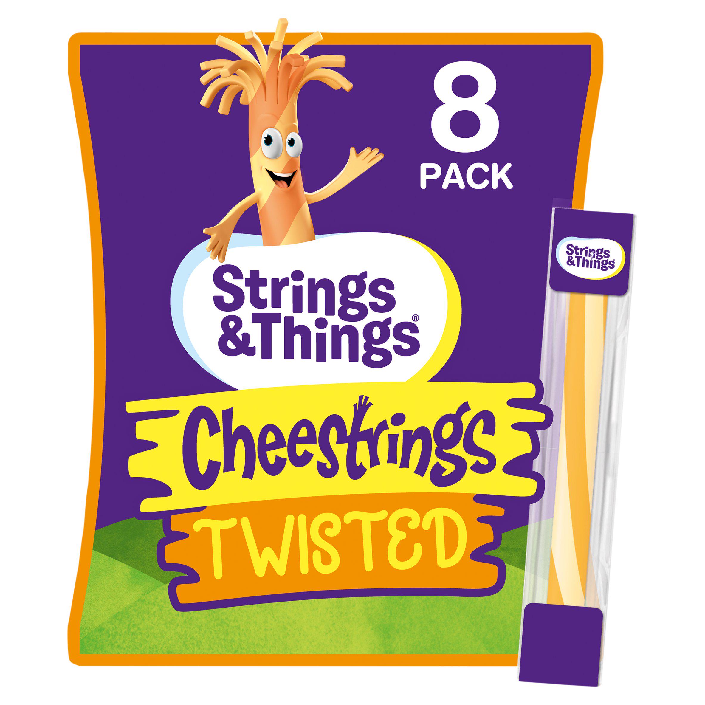 Twisted Cheestrings 160g (8 x 20g)
