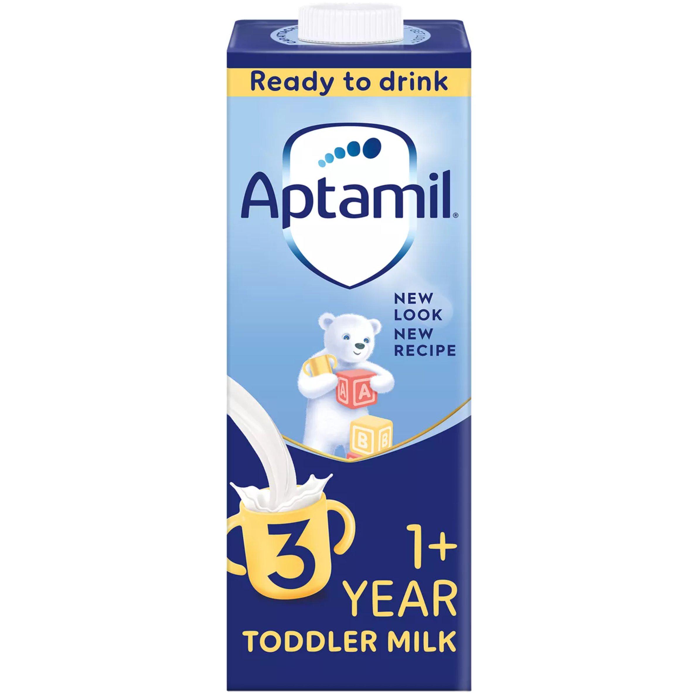 Aptamil 3 Baby Toddler Milk Formula Liquid 1-3 Years