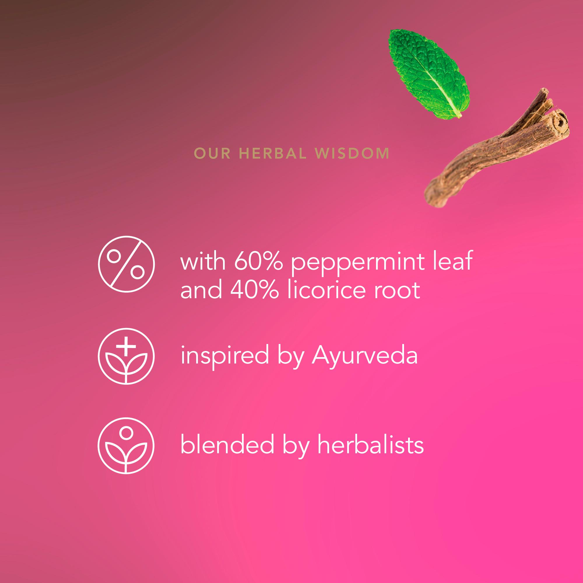 Pukka Organic Peppermint & Licorice Mint Tea Home Compostable Herbal Tea Bags x20 thumbnail 4