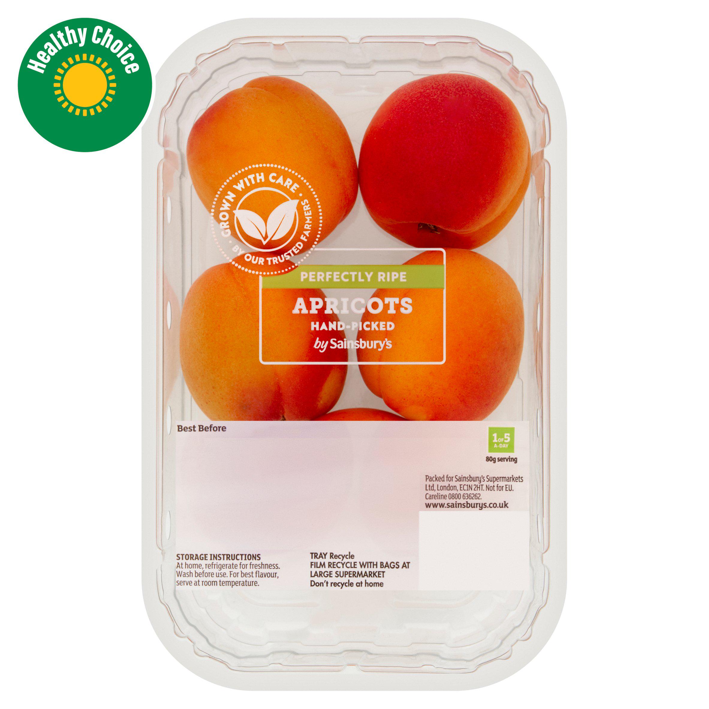 Sainsbury's Apricot Ripe & Ready x5
