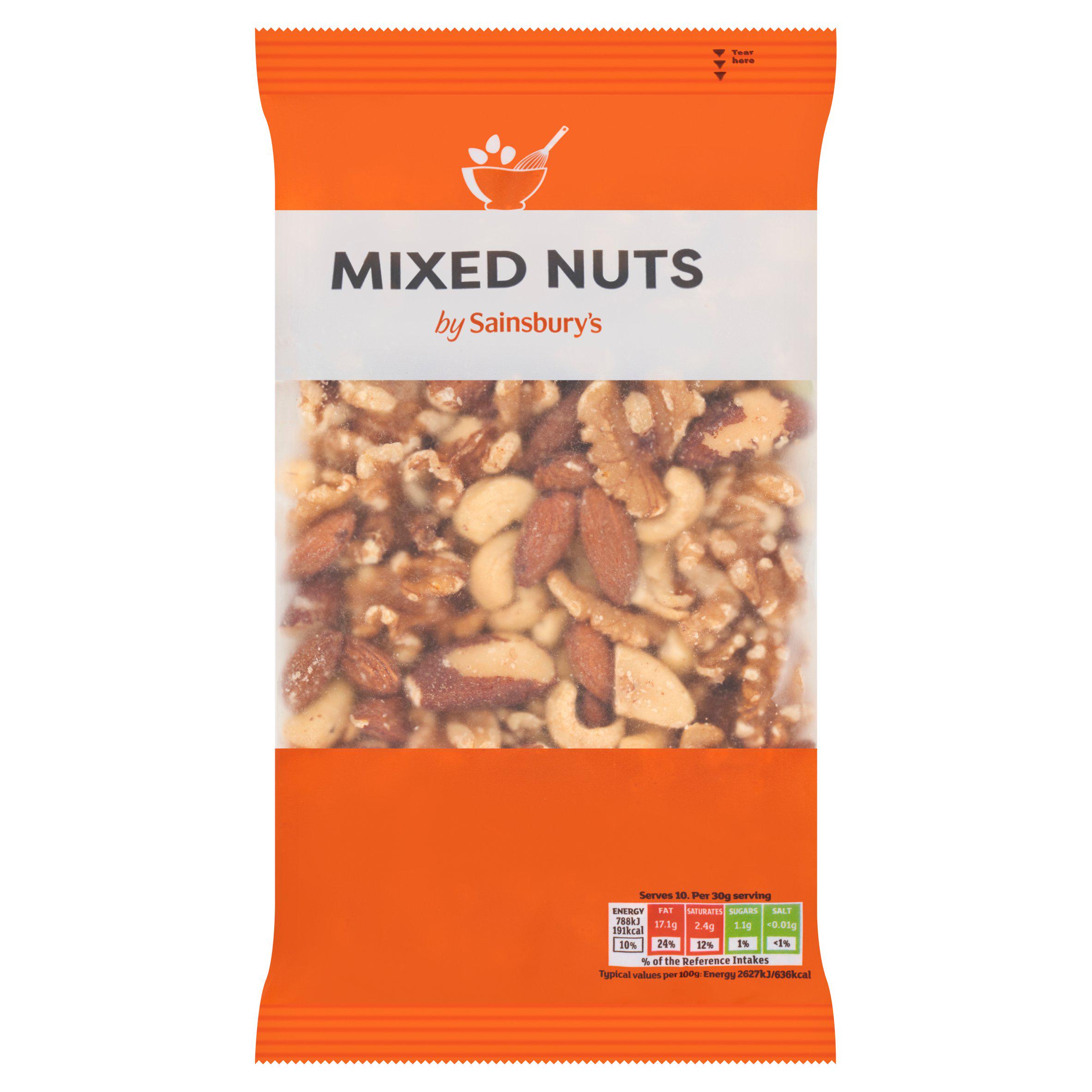 Sainsbury's Mixed Nuts 300g