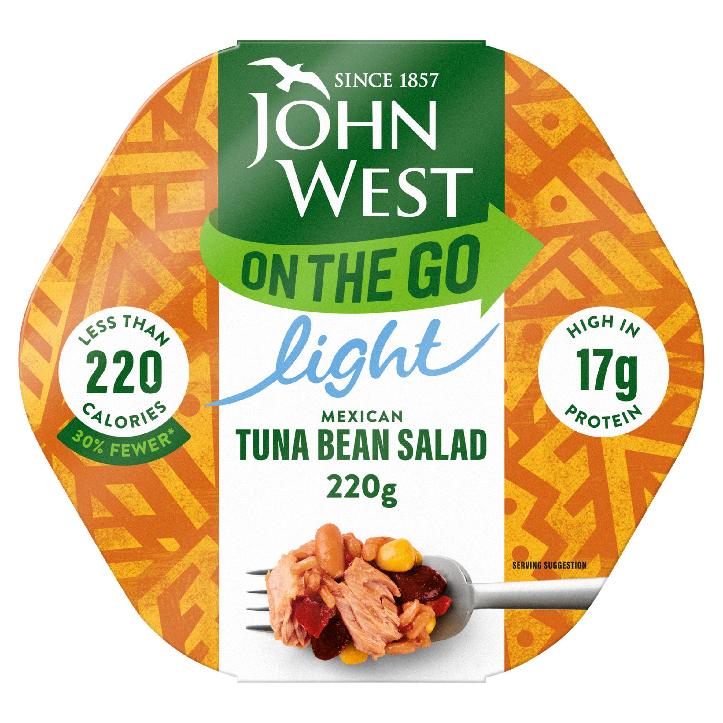 John West Light Lunch, Mexican Style Tuna Salad 220g