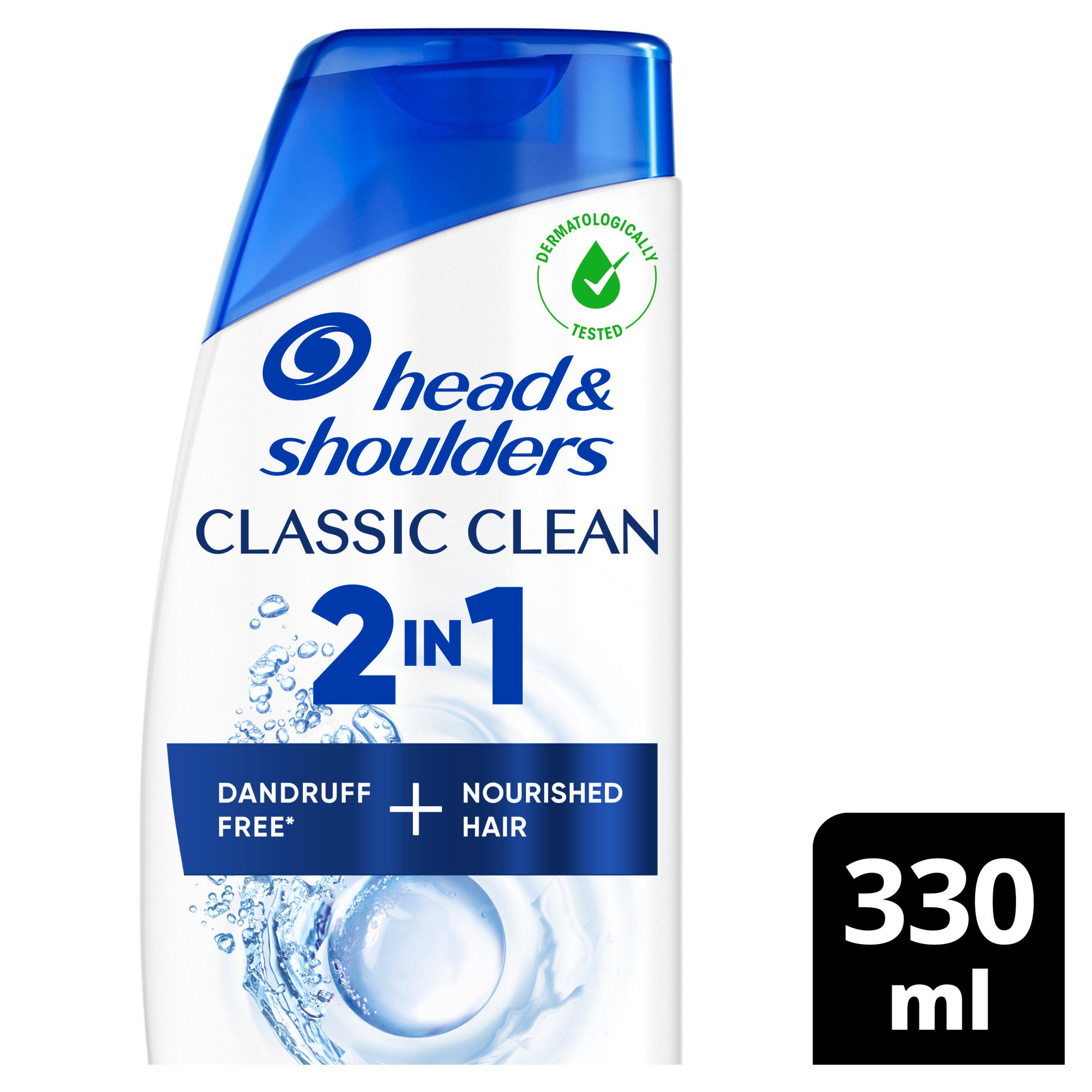 Classic Clean 2in1 Clarifying Anti Dandruff Shampoo For Itchy And Dry Scalp