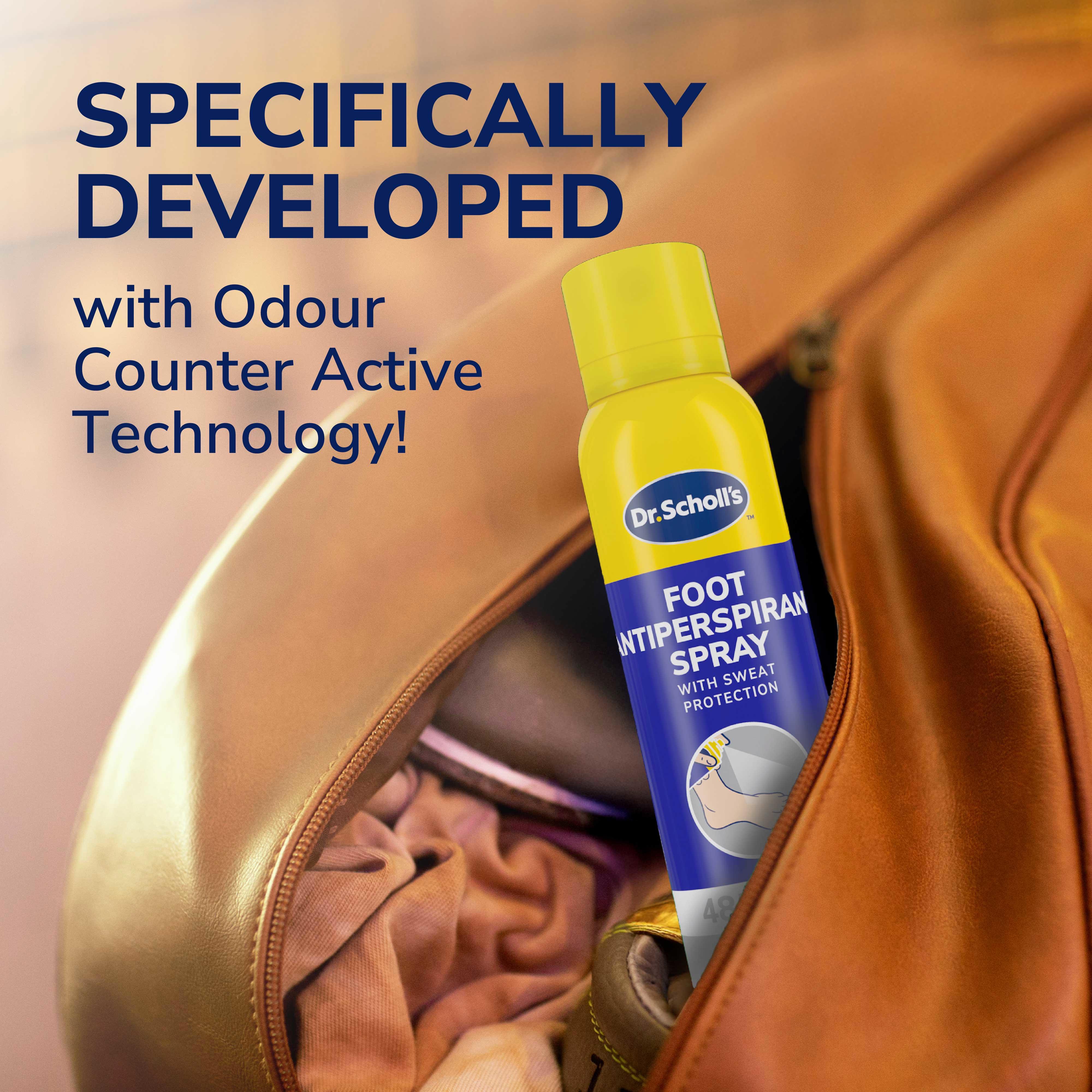 Dr. Scholl's 150ml Foot Antiperspirant Spray thumbnail 5