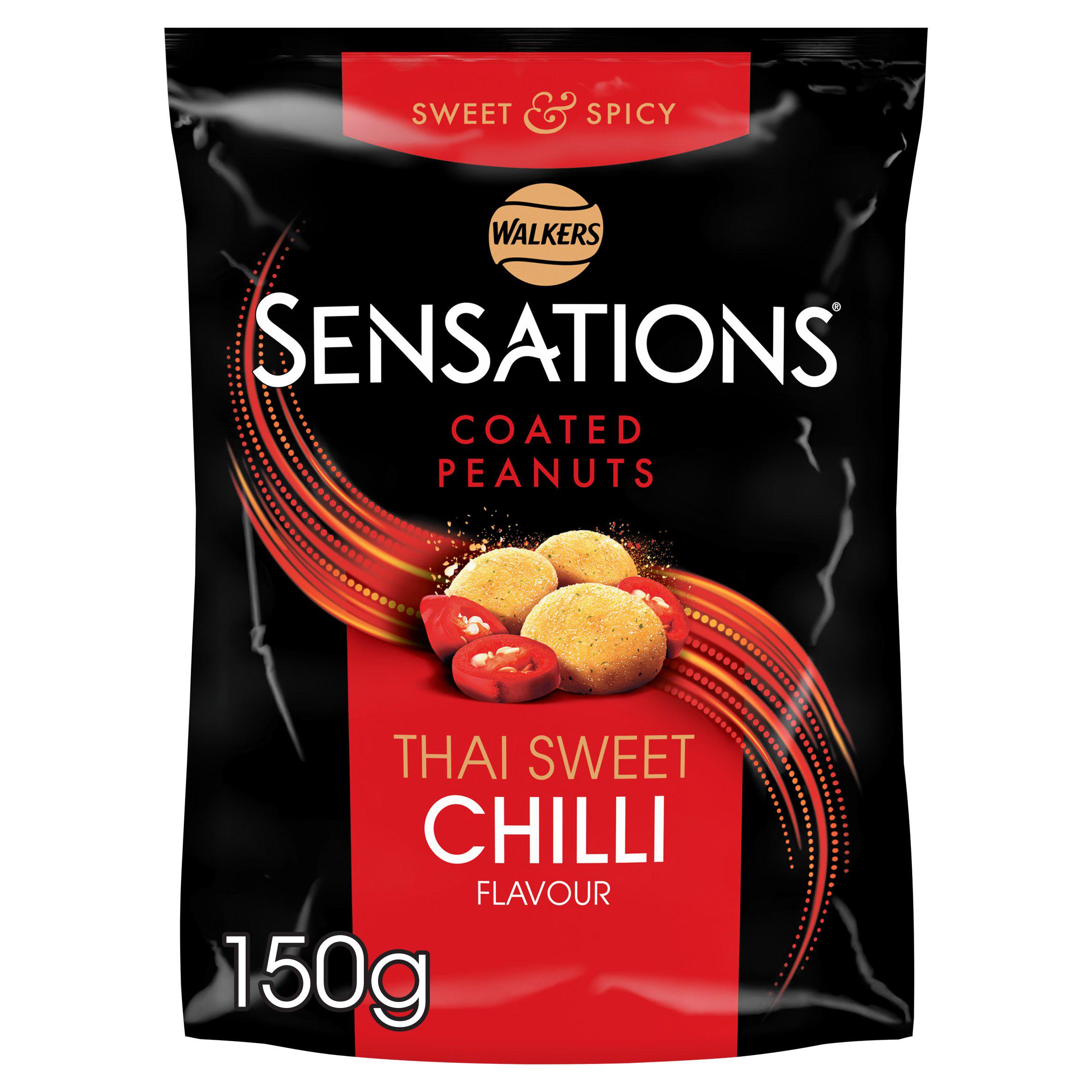 Sensations Thai Sweet Chilli Coated Peanuts 150g