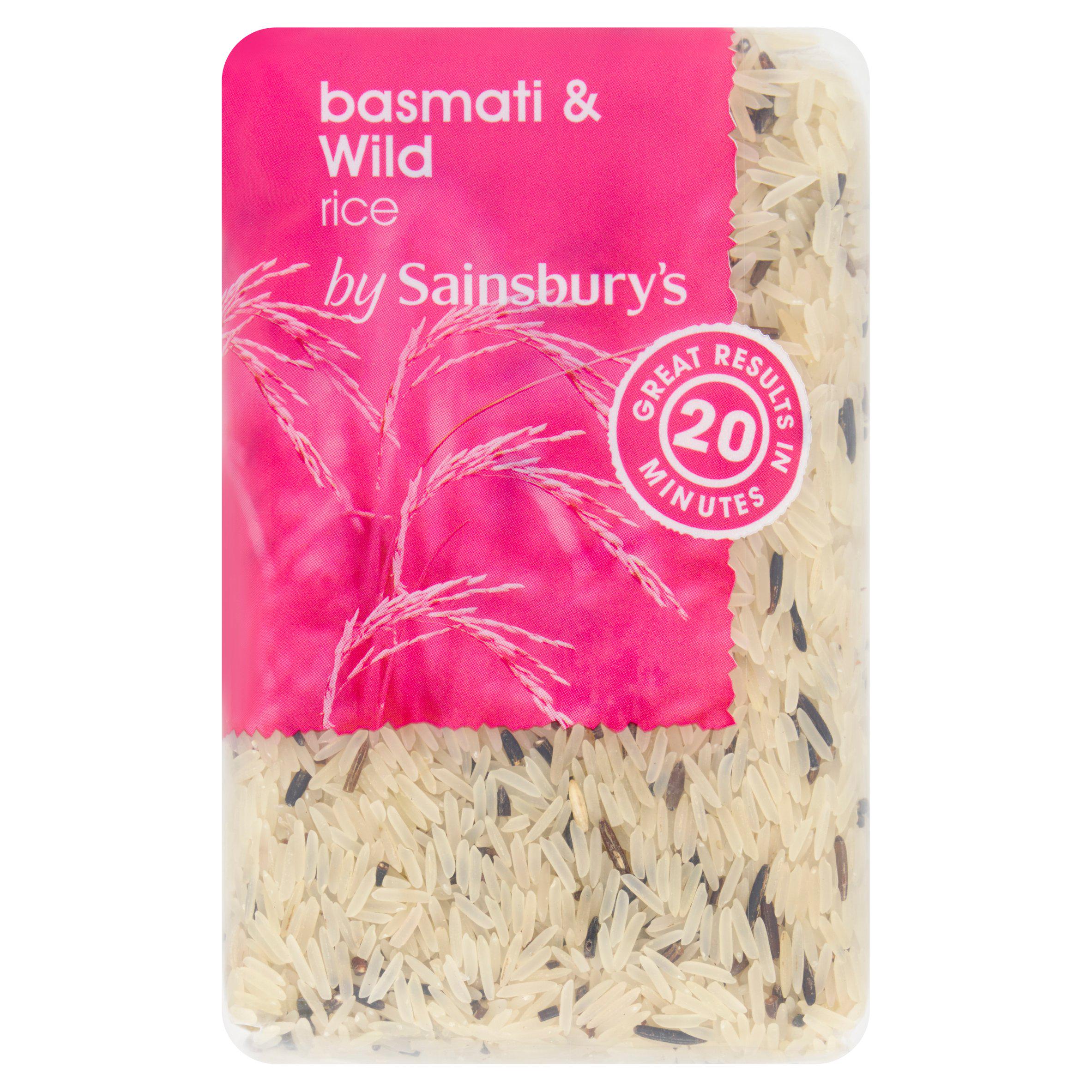 Sainsbury's Basmati & Wild Rice 500g