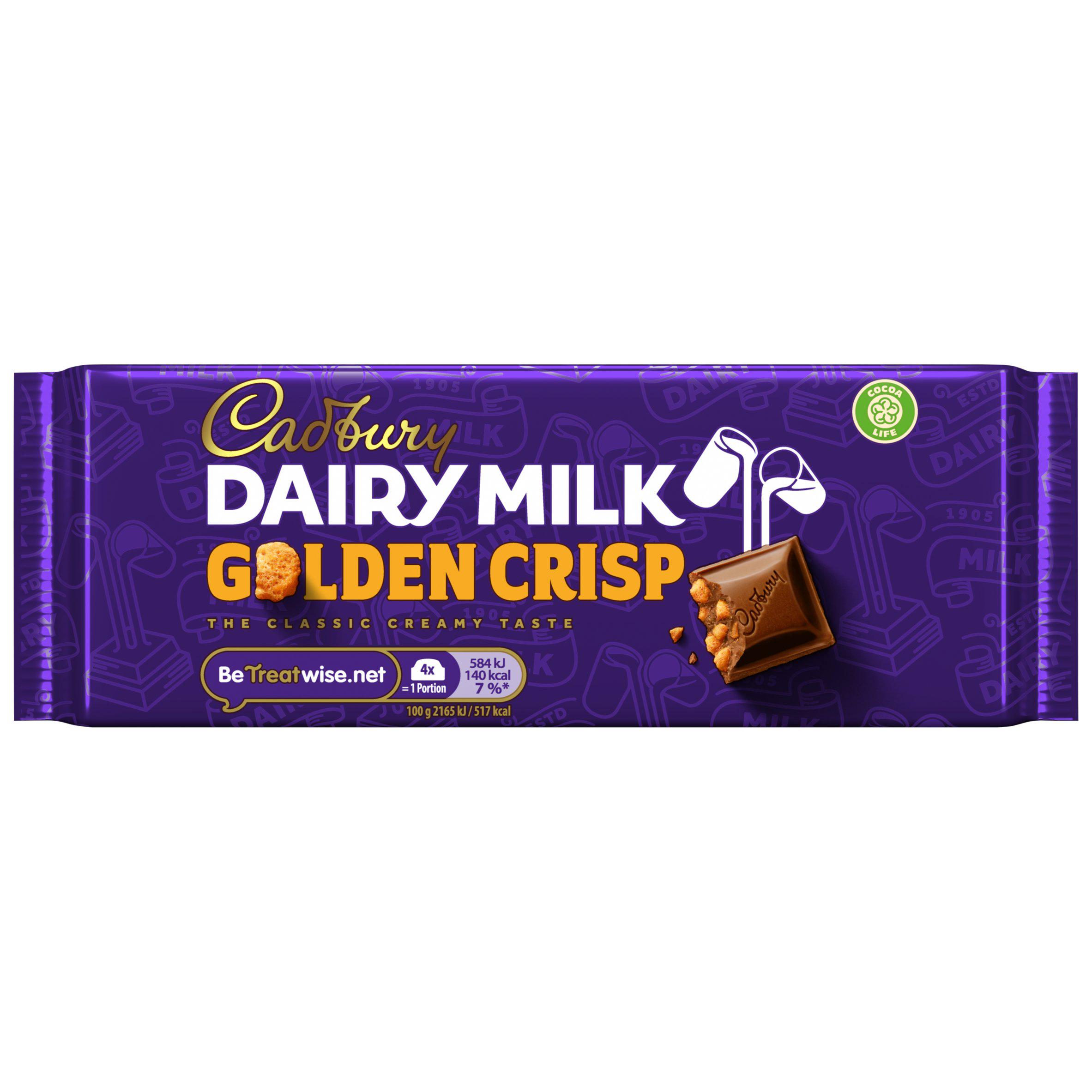 Cadbury Dairy Milk Golden Crisp 54g
