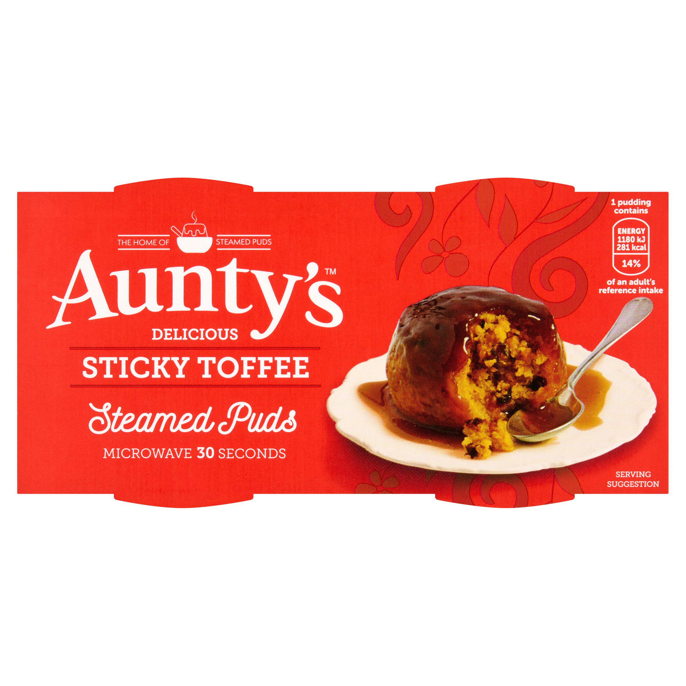 Aunty's Delicious Sticky Toffee Steamed Puds