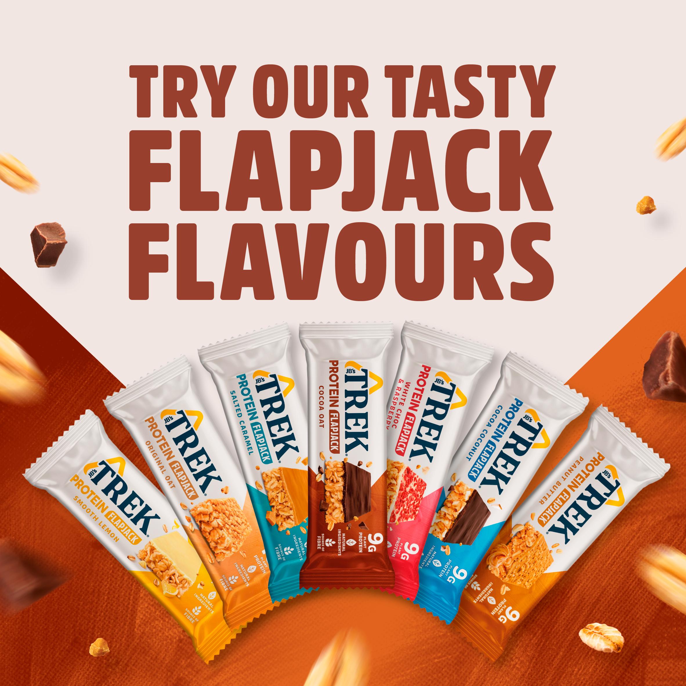 Trek Cocoa Oat Protein Flapjack 50g thumbnail 4