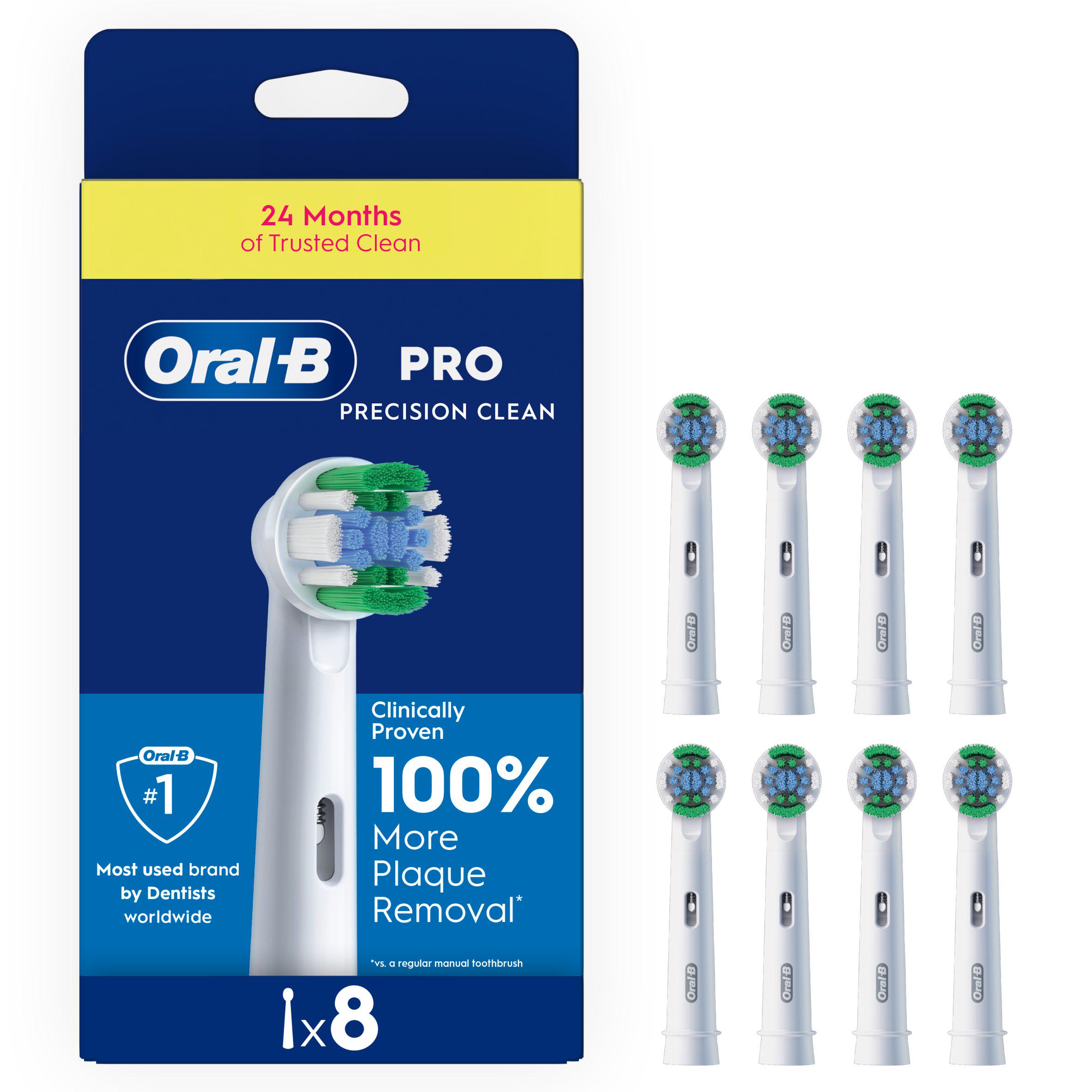 Precision Clean Electric Toothbrush Replacement Heads