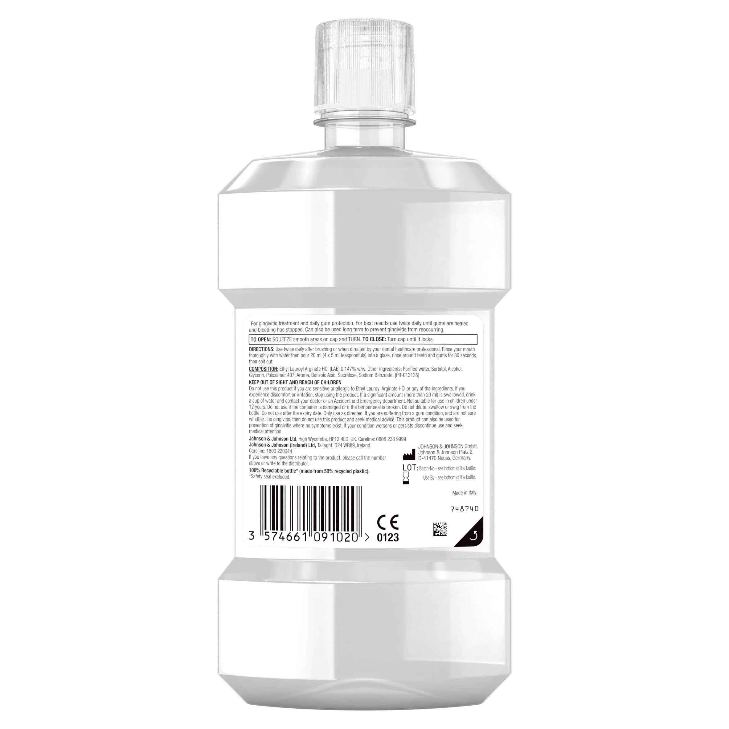 Listerine Advanced Defence Gum Treatment Mouthwash 500ml thumbnail 6