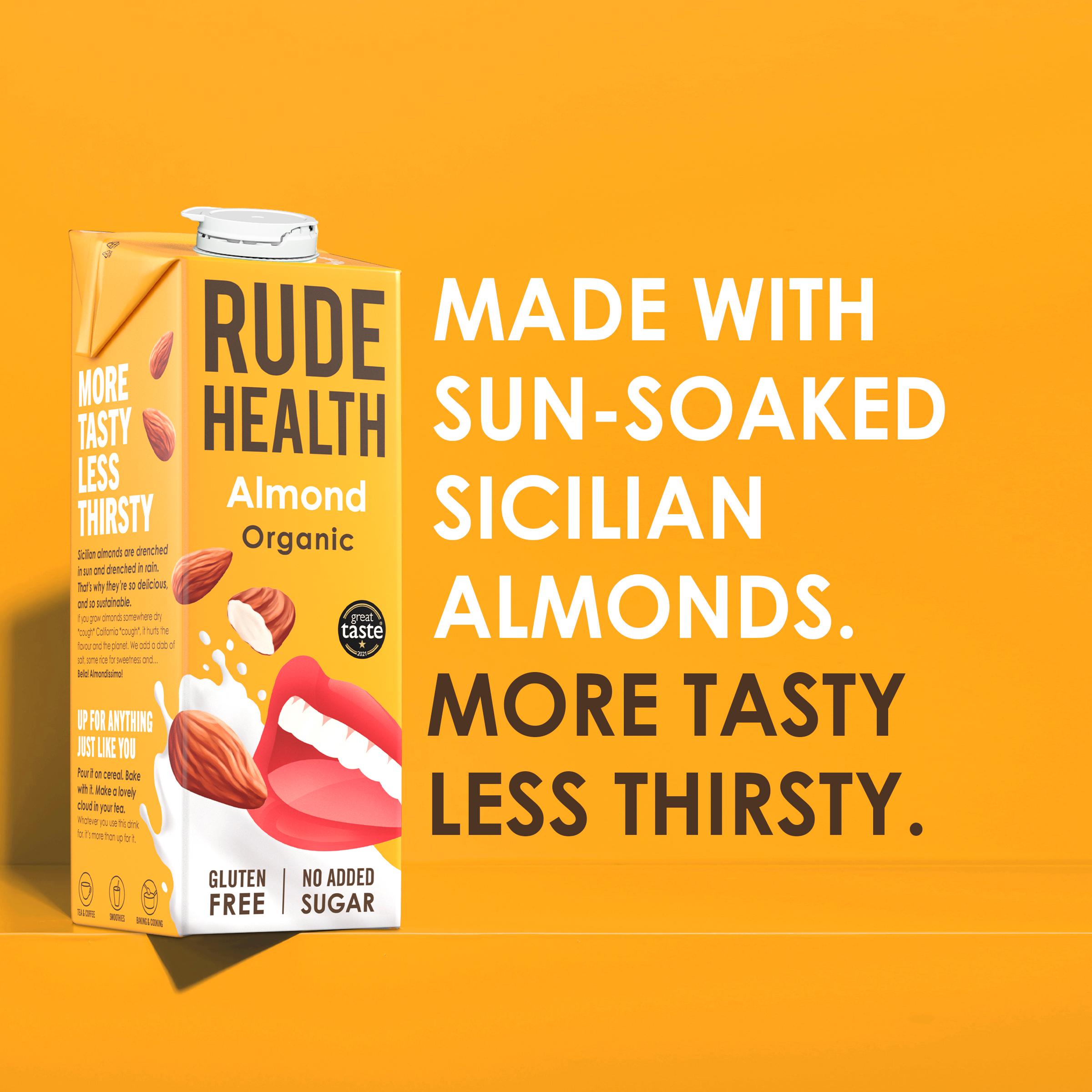 Rude Health Almond Drink 1L thumbnail 2