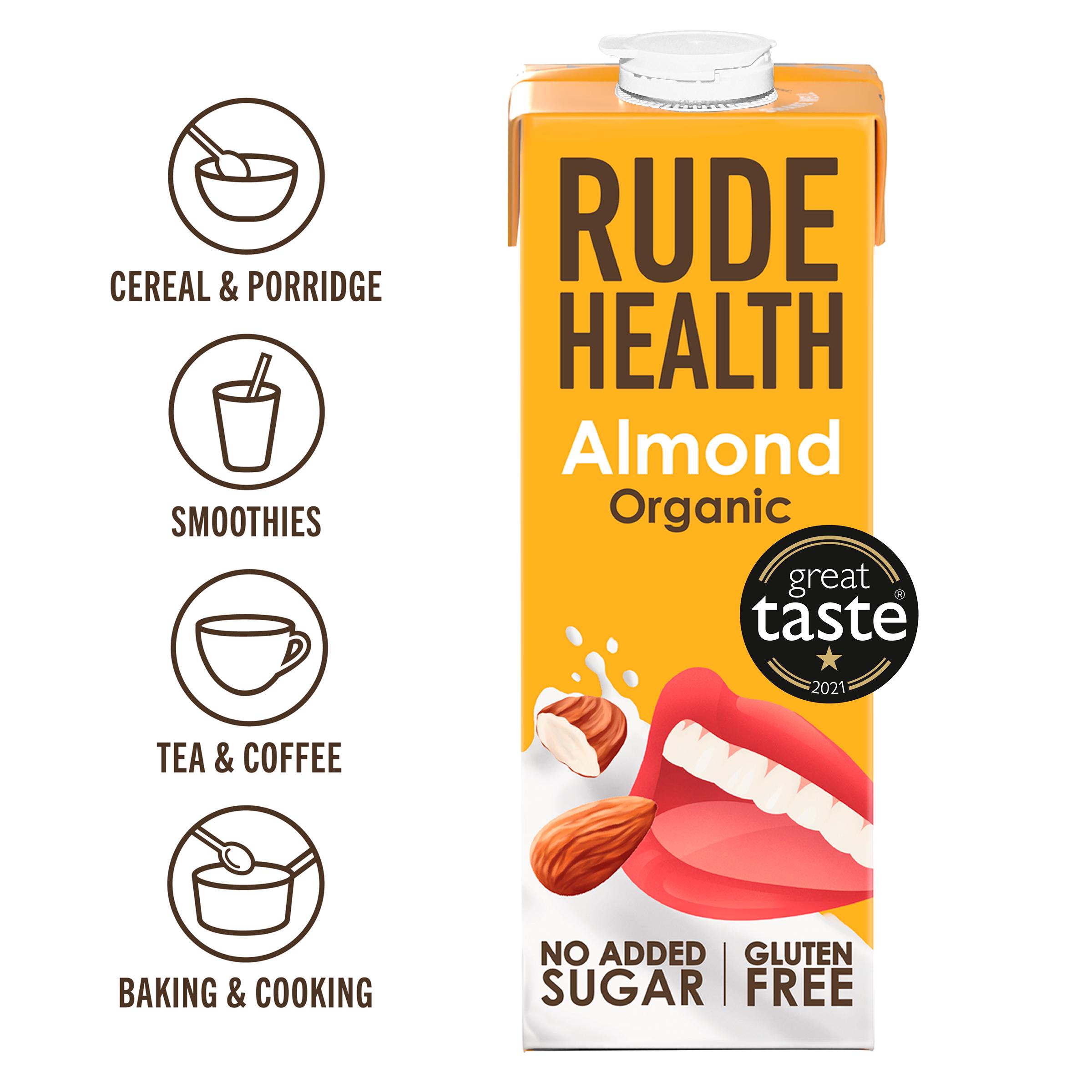 Rude Health Almond Drink 1L thumbnail 5