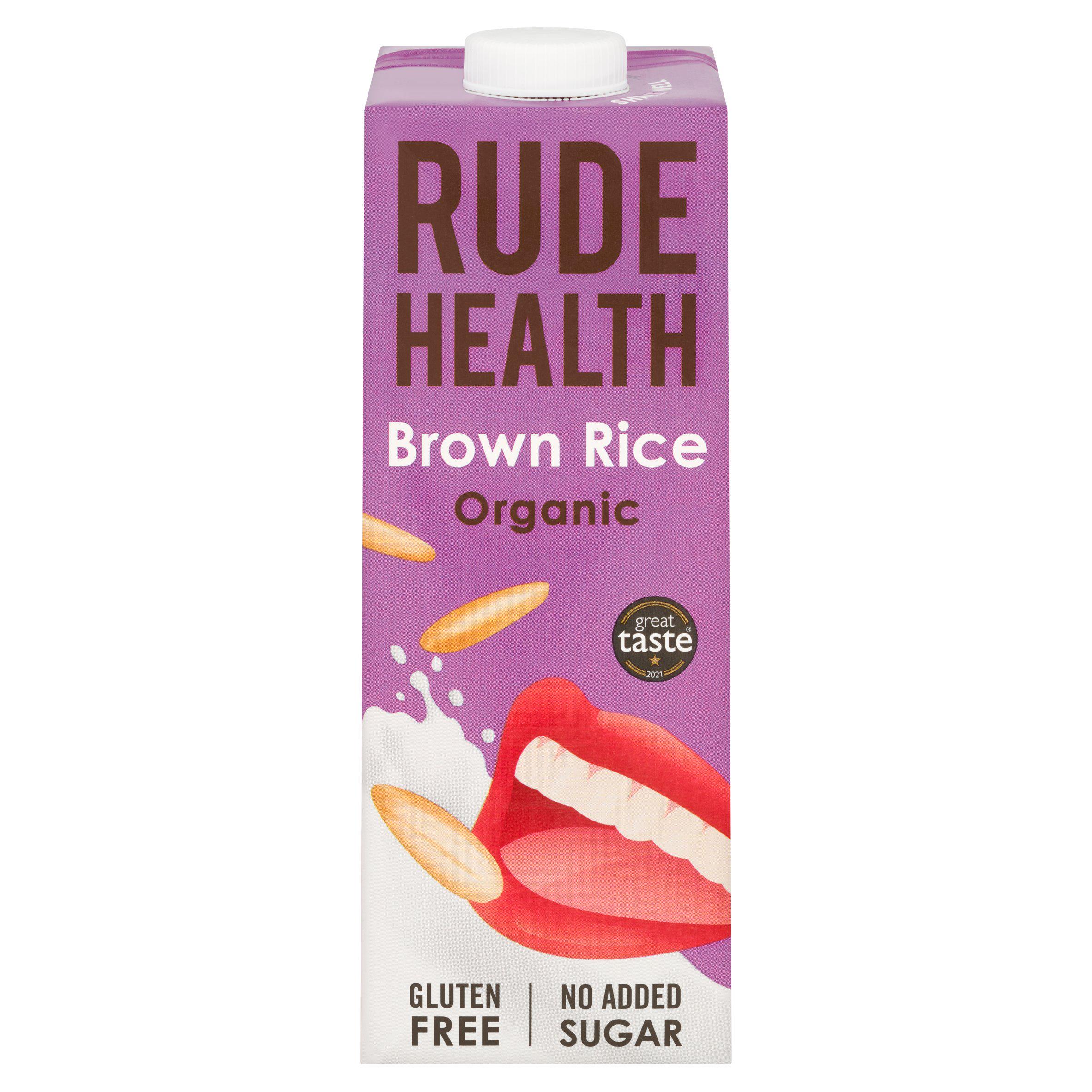 Rude Health Organic Brown Rice Drink Longlife