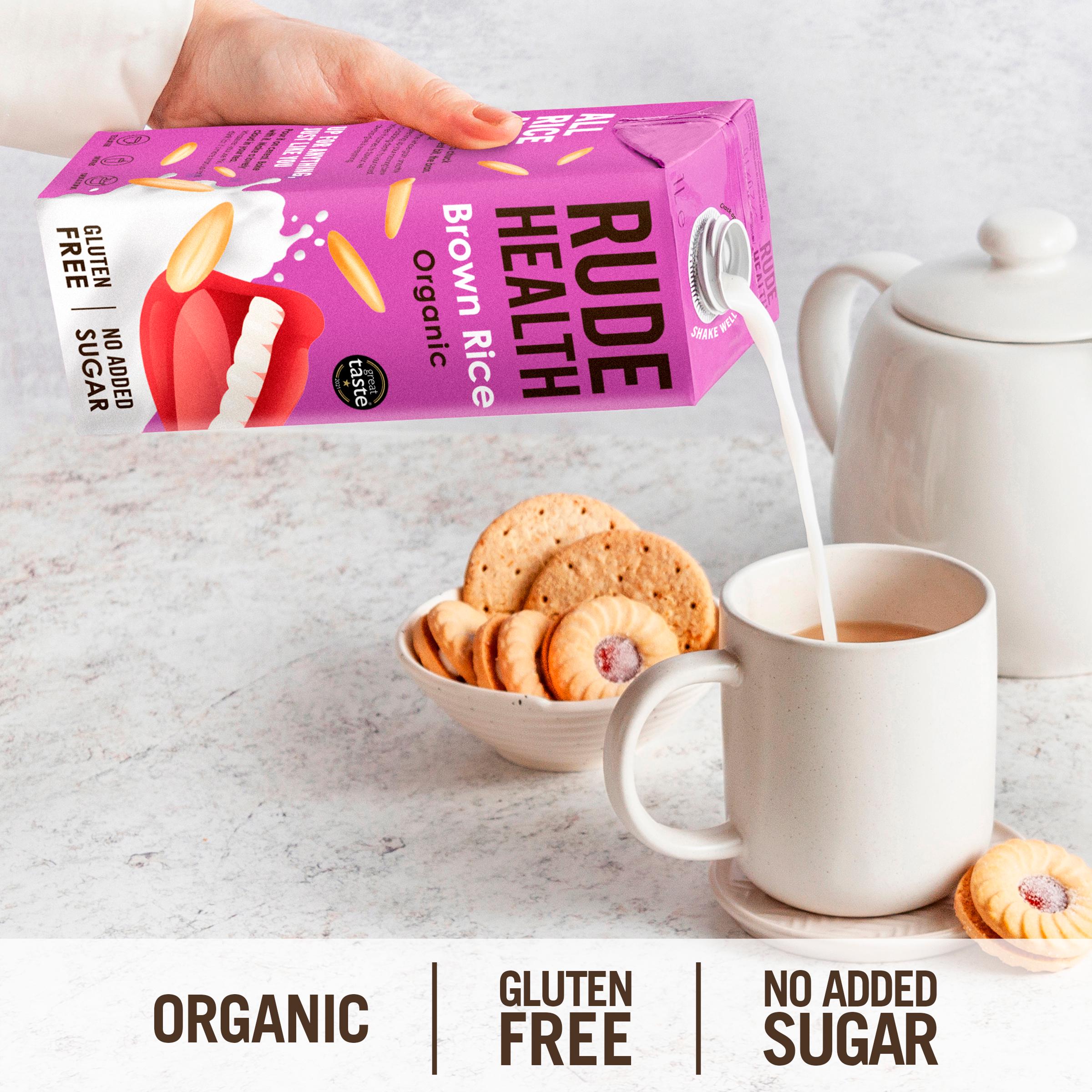 Rude Health Organic Brown Rice 1L thumbnail 4