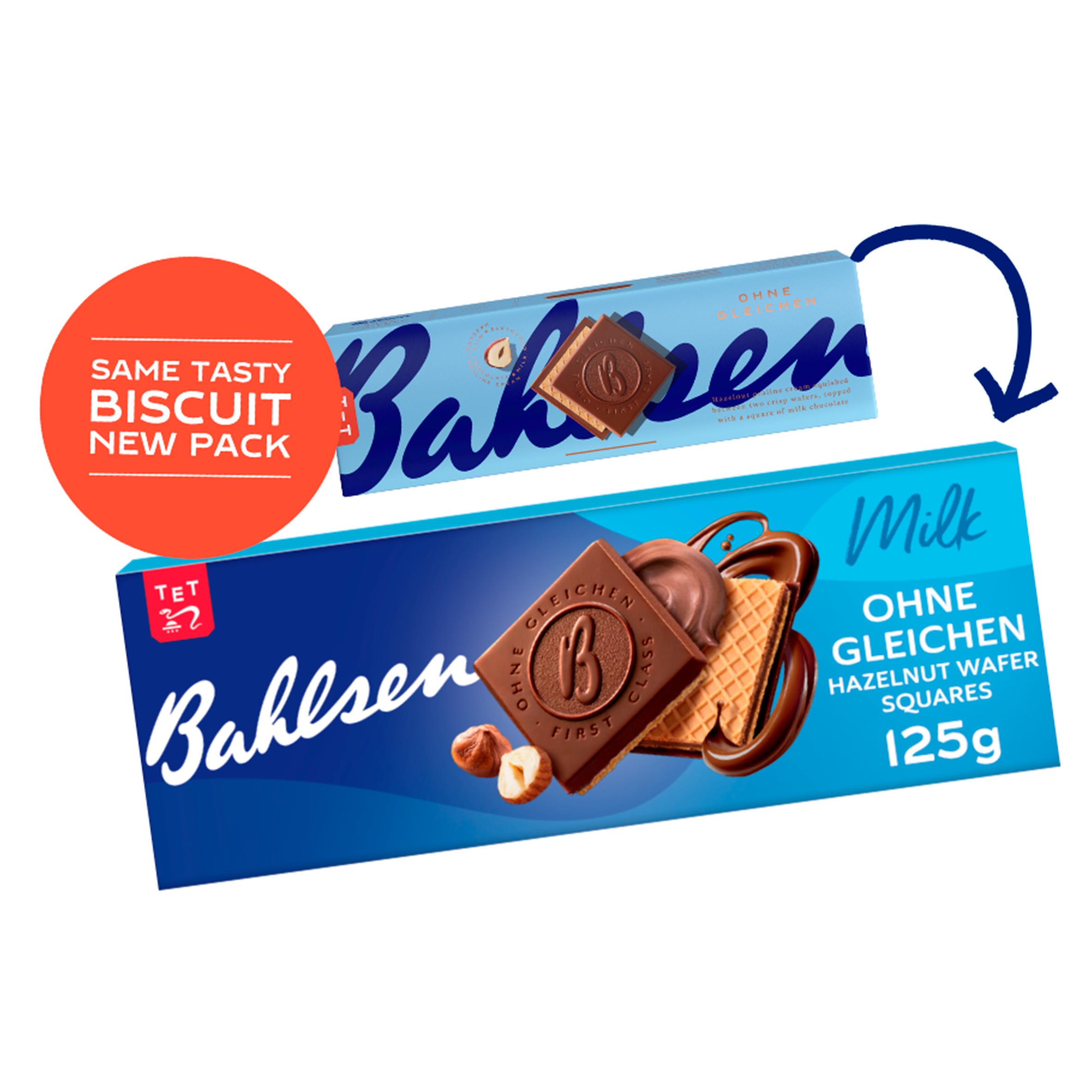 Bahlsen Ohne Gleichen Milk Chocolate Praline Wafers 125g thumbnail 2