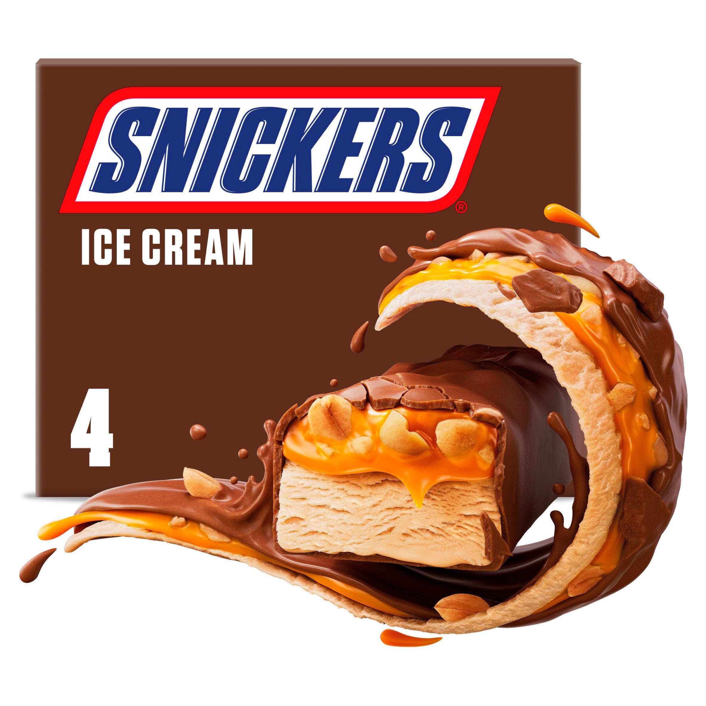 4 Chocolate Peanut Ice Cream Bars