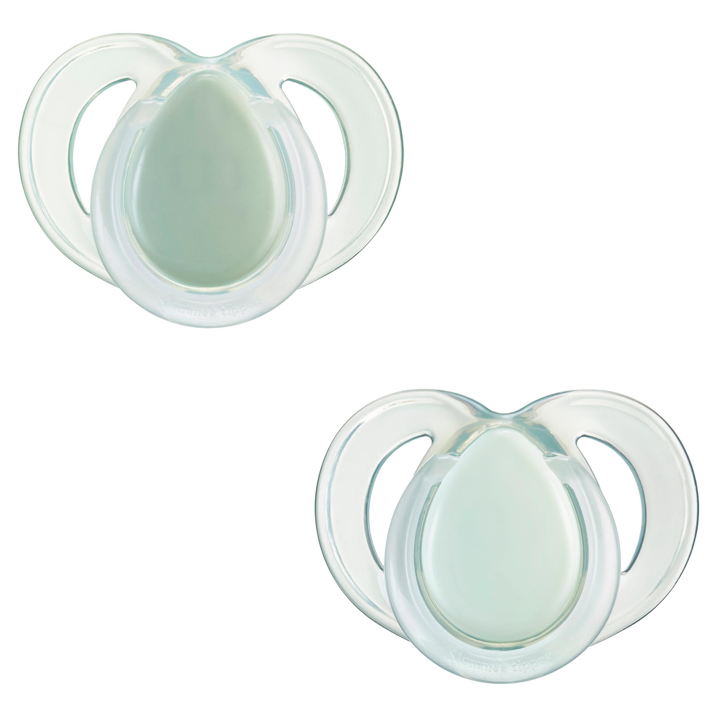 Tommee Tippee Closer To Nature Night Soother, 6-18 Months x2 thumbnail 2