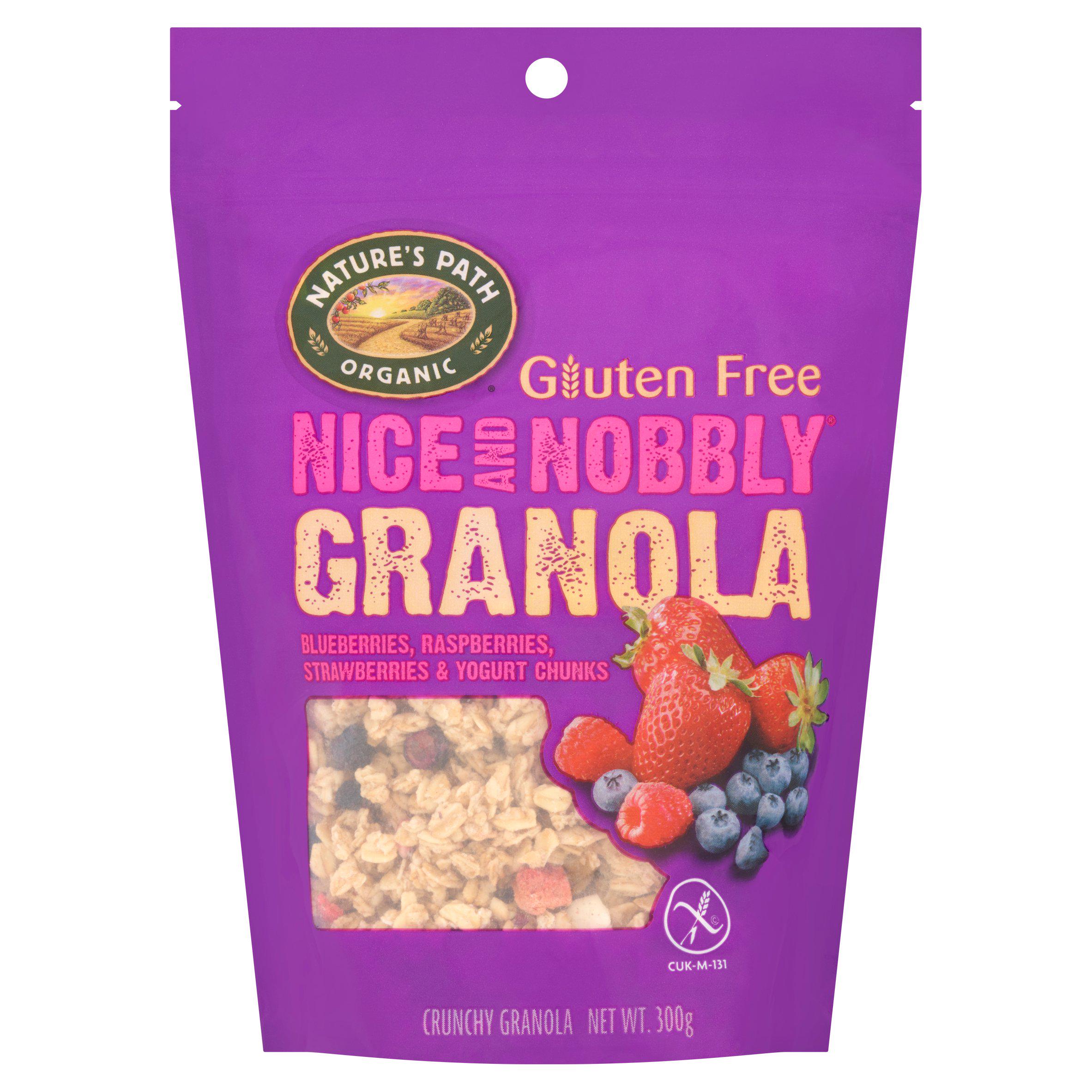 Organic Gluten Free Granola Mixed Berry & Yogurt Chunks