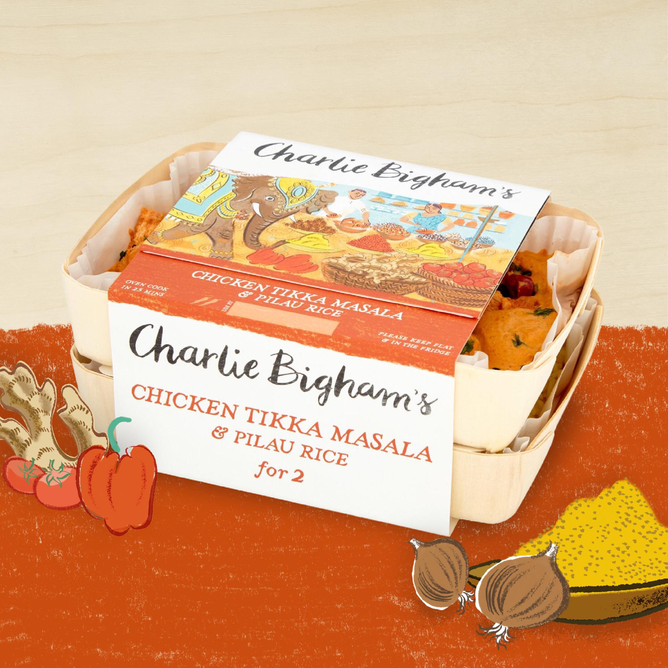 Charlie Bigham's Chicken Tikka Masala 805g (Serves 2) thumbnail 2