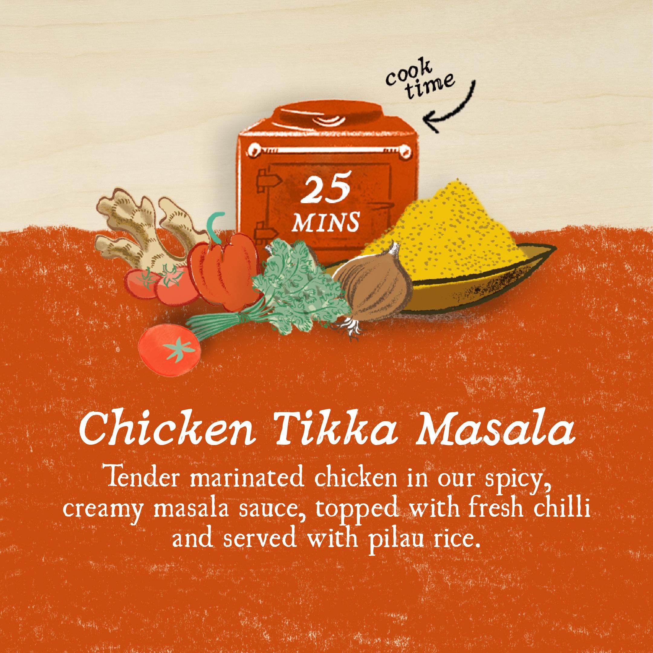 Charlie Bigham's Chicken Tikka Masala 805g (Serves 2) thumbnail 4