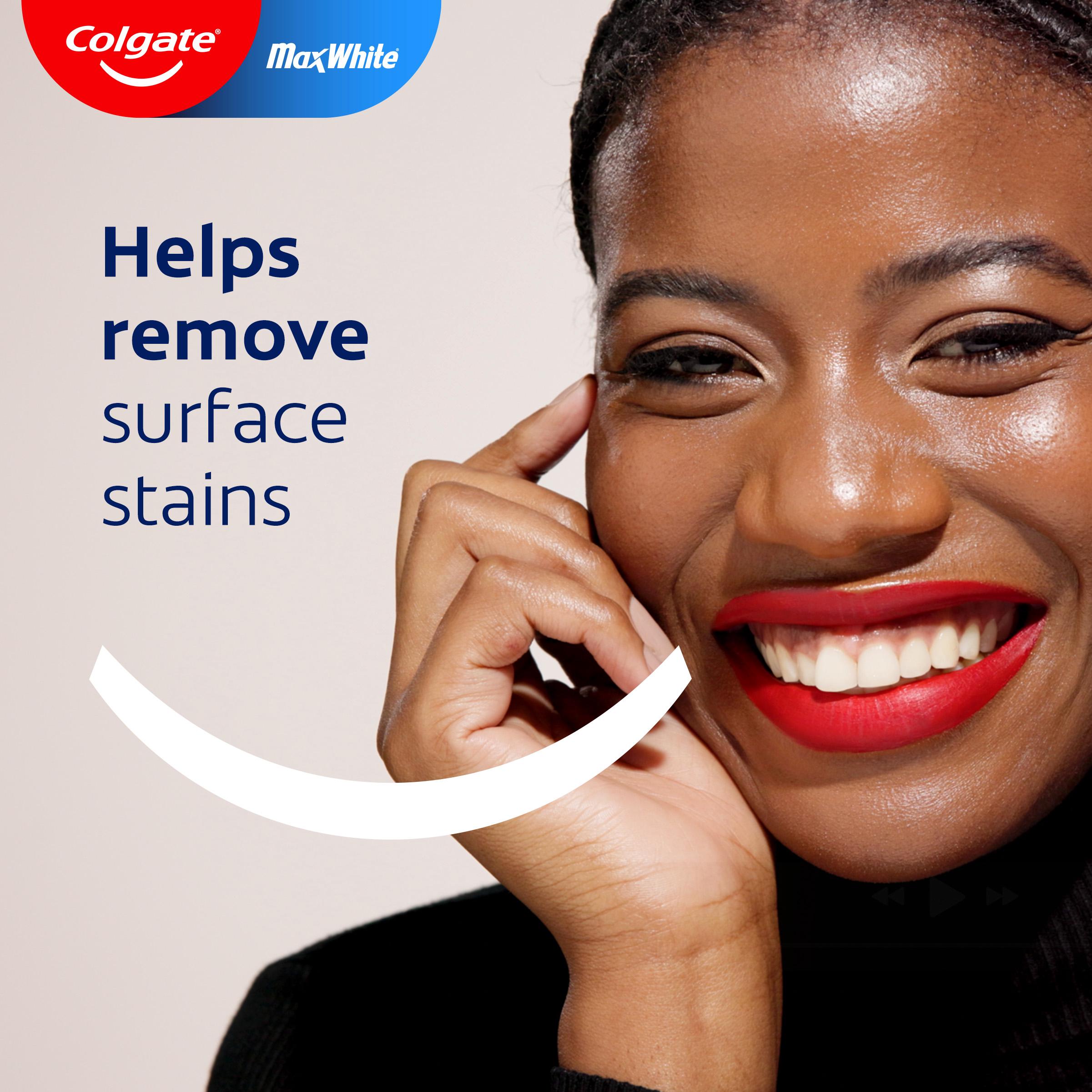 Colgate Max White Medium Toothbrush x3 thumbnail 4