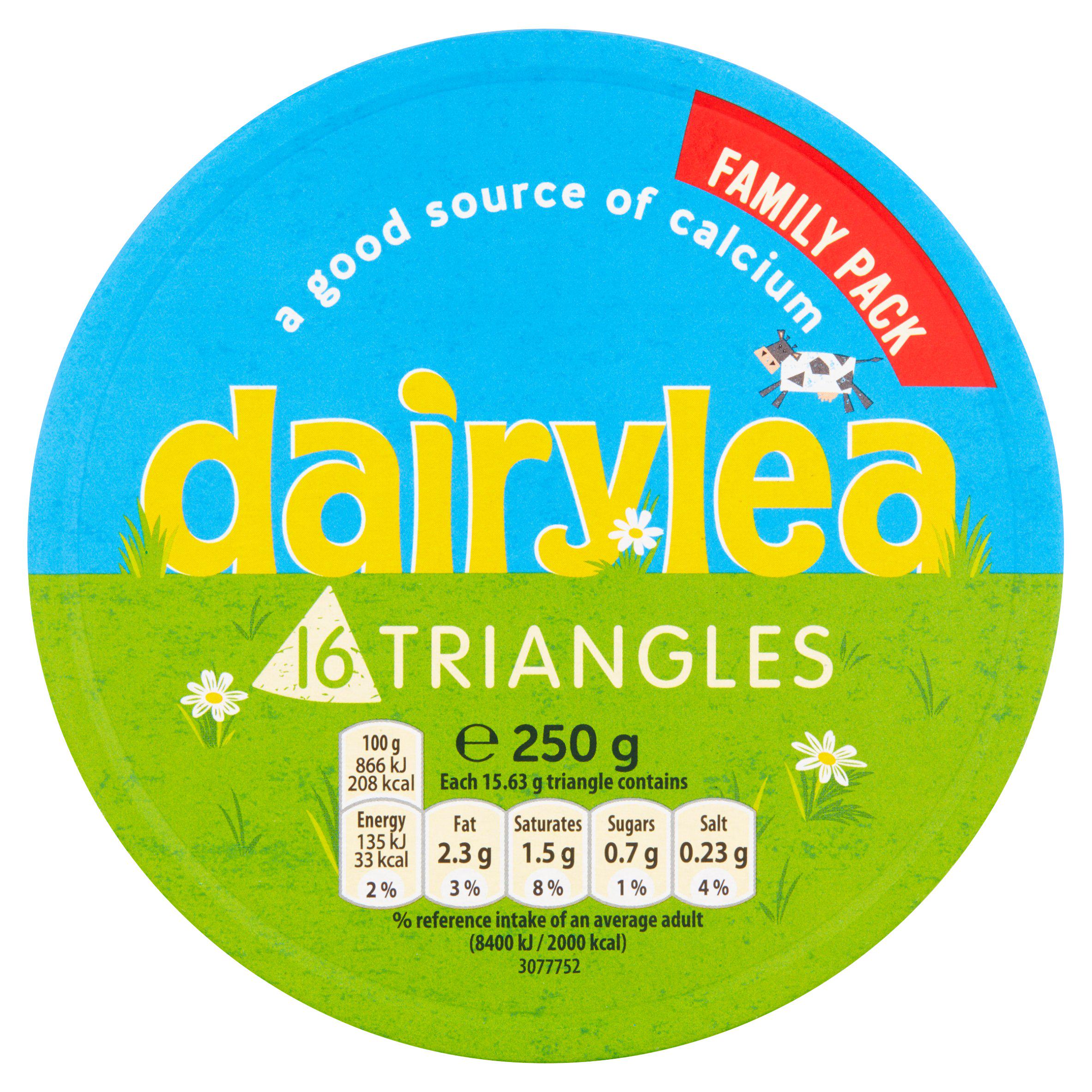 Dairylea Cheese Spread Triangles 16 Pack