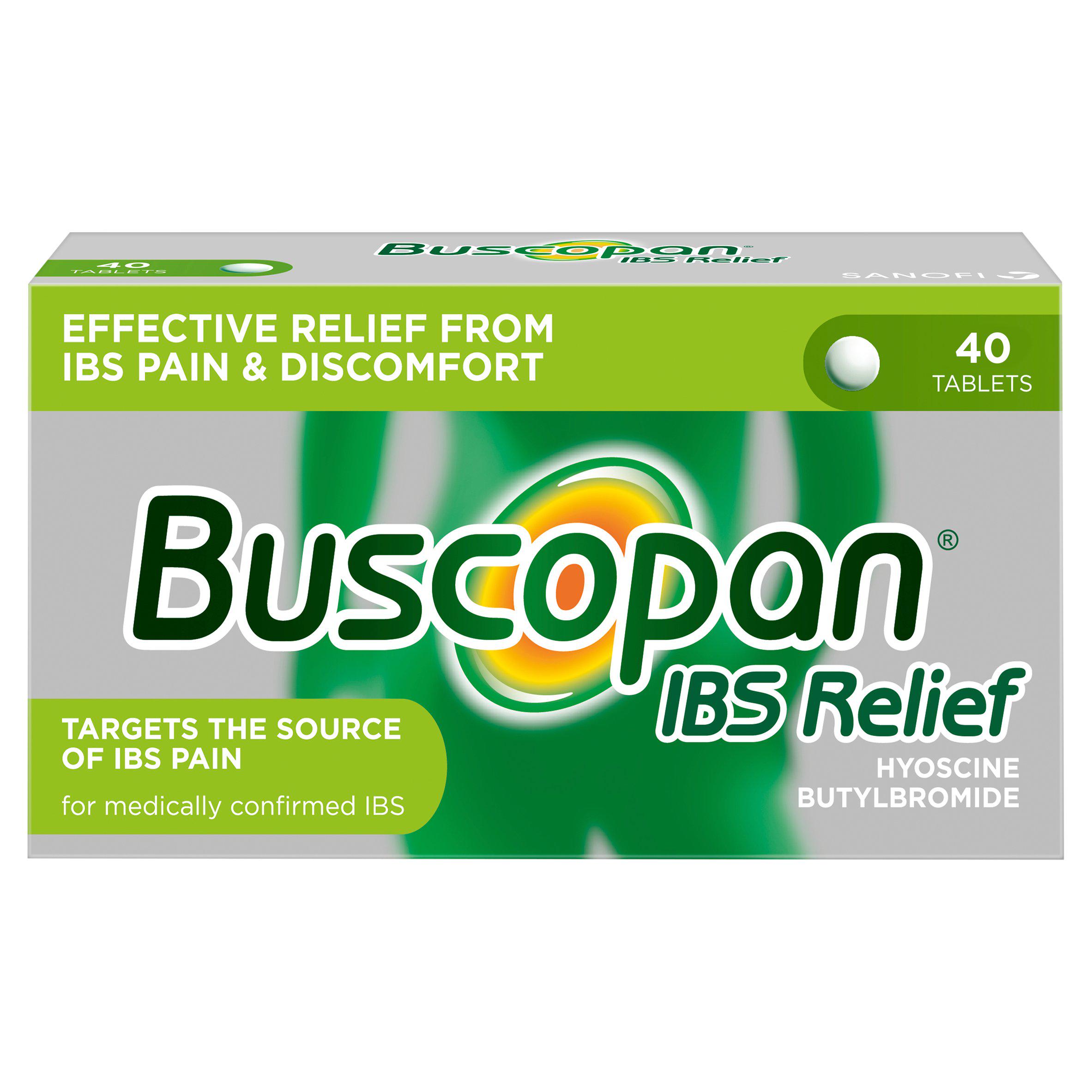 IBS Relief Hyoscine Butylbromide Tablets